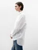 Japanese Embroidered Cotton Shirt White sold by SHOP NEIGHBOR