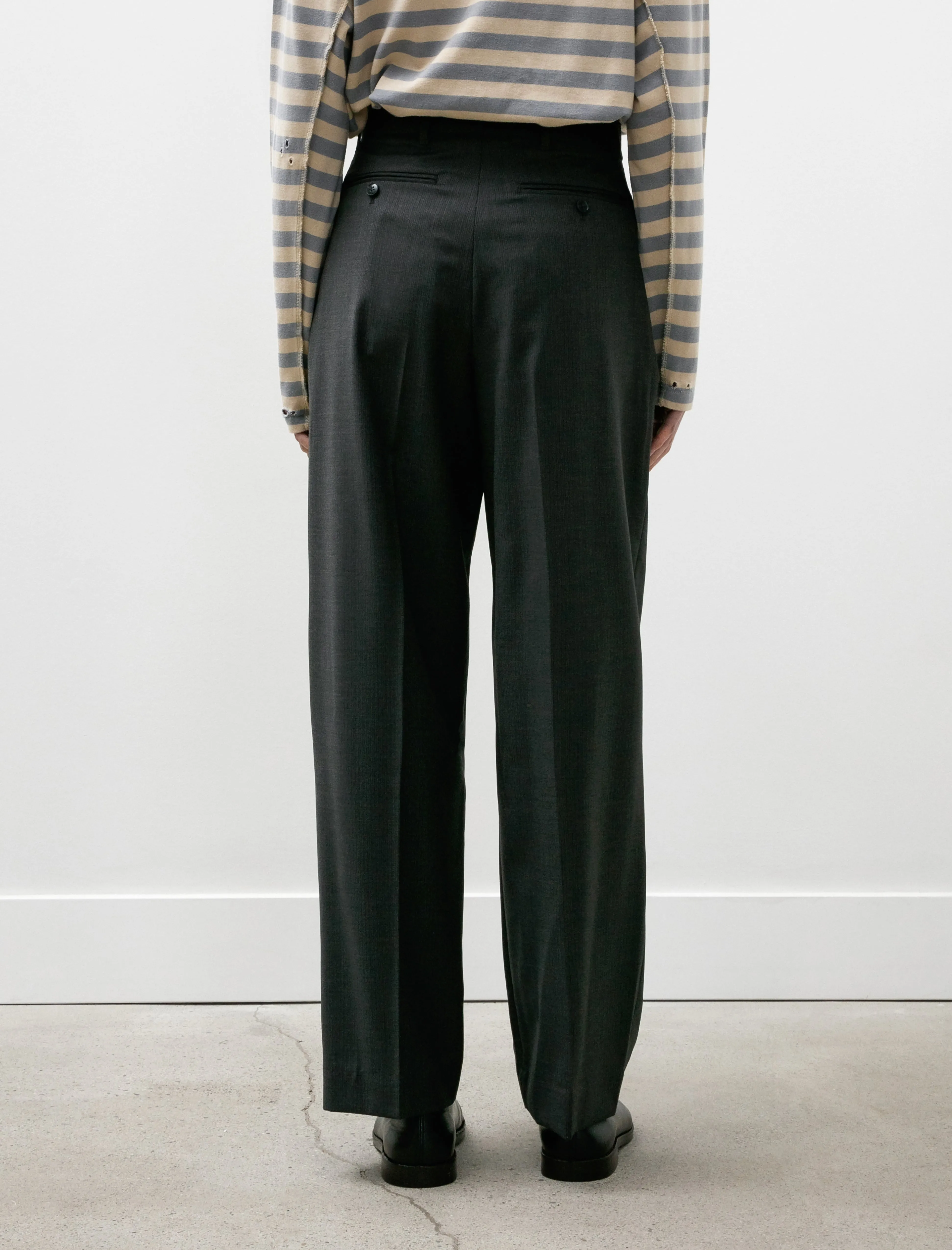 Primary Trousers Grey 50s Stripe sold by SHOP NEIGHBOR product image thumbnail 4