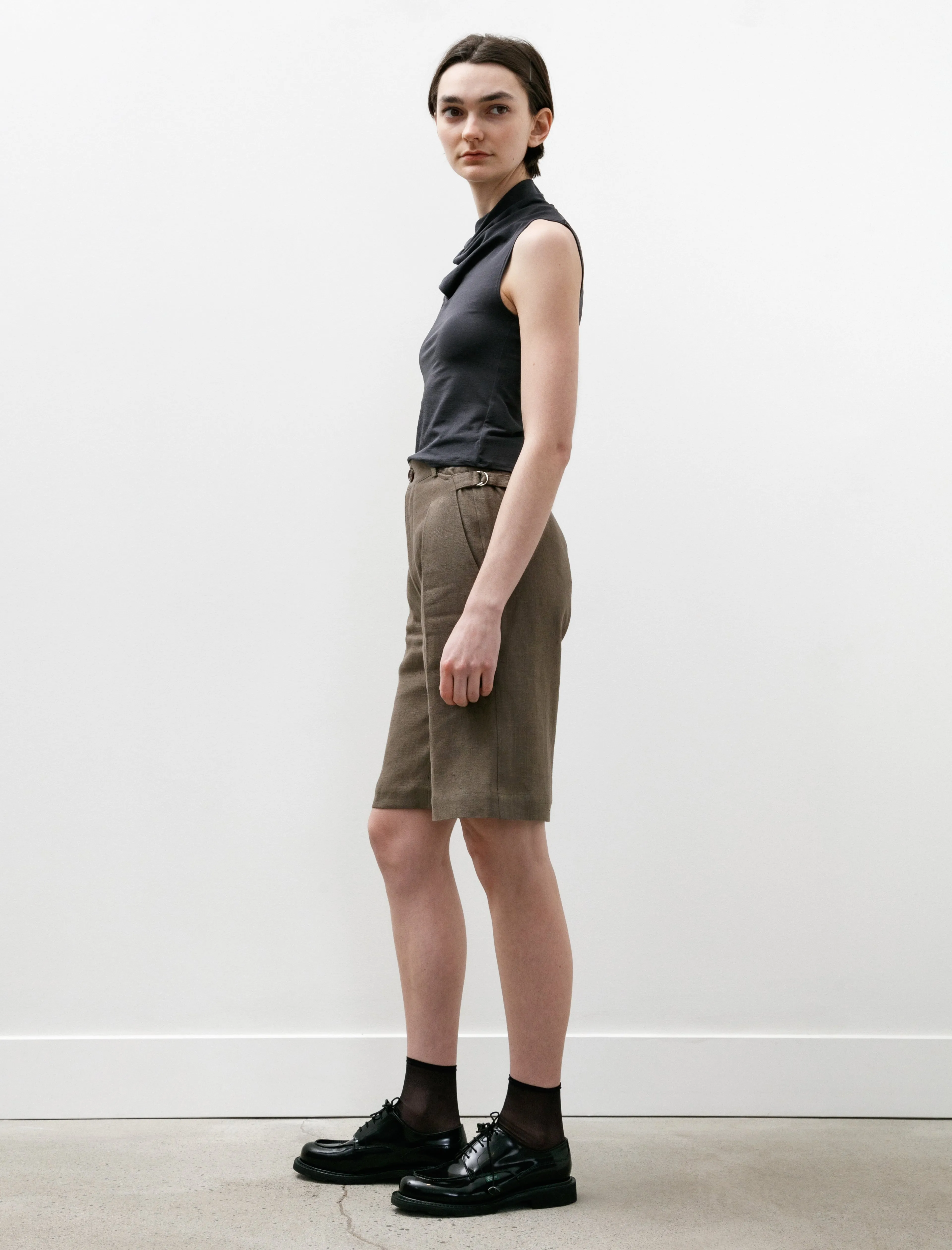 Cinch Short Natural Linen Taupe sold by SHOP NEIGHBOR product image thumbnail 3