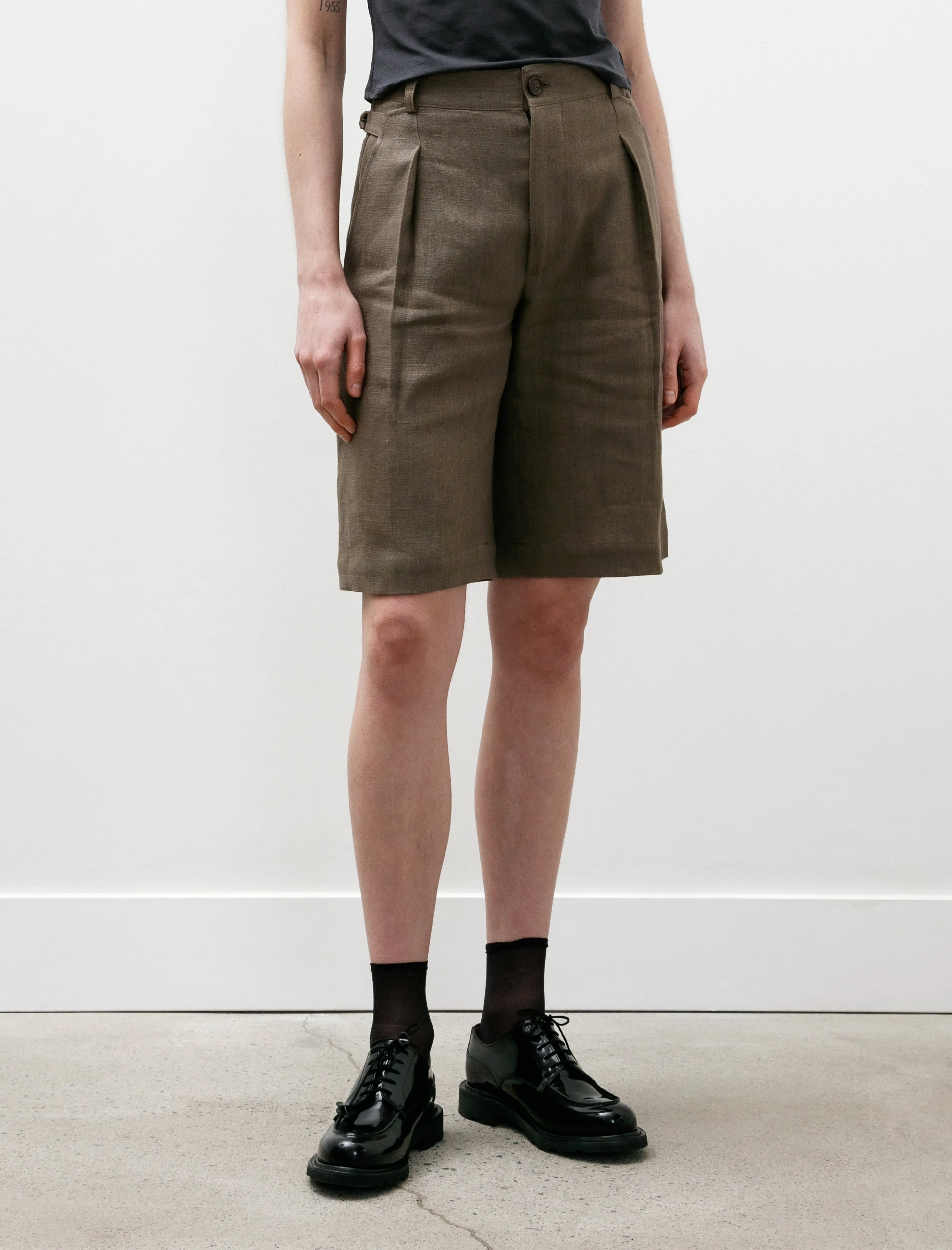 Cinch Short Natural Linen Taupe sold by SHOP NEIGHBOR product image thumbnail 2