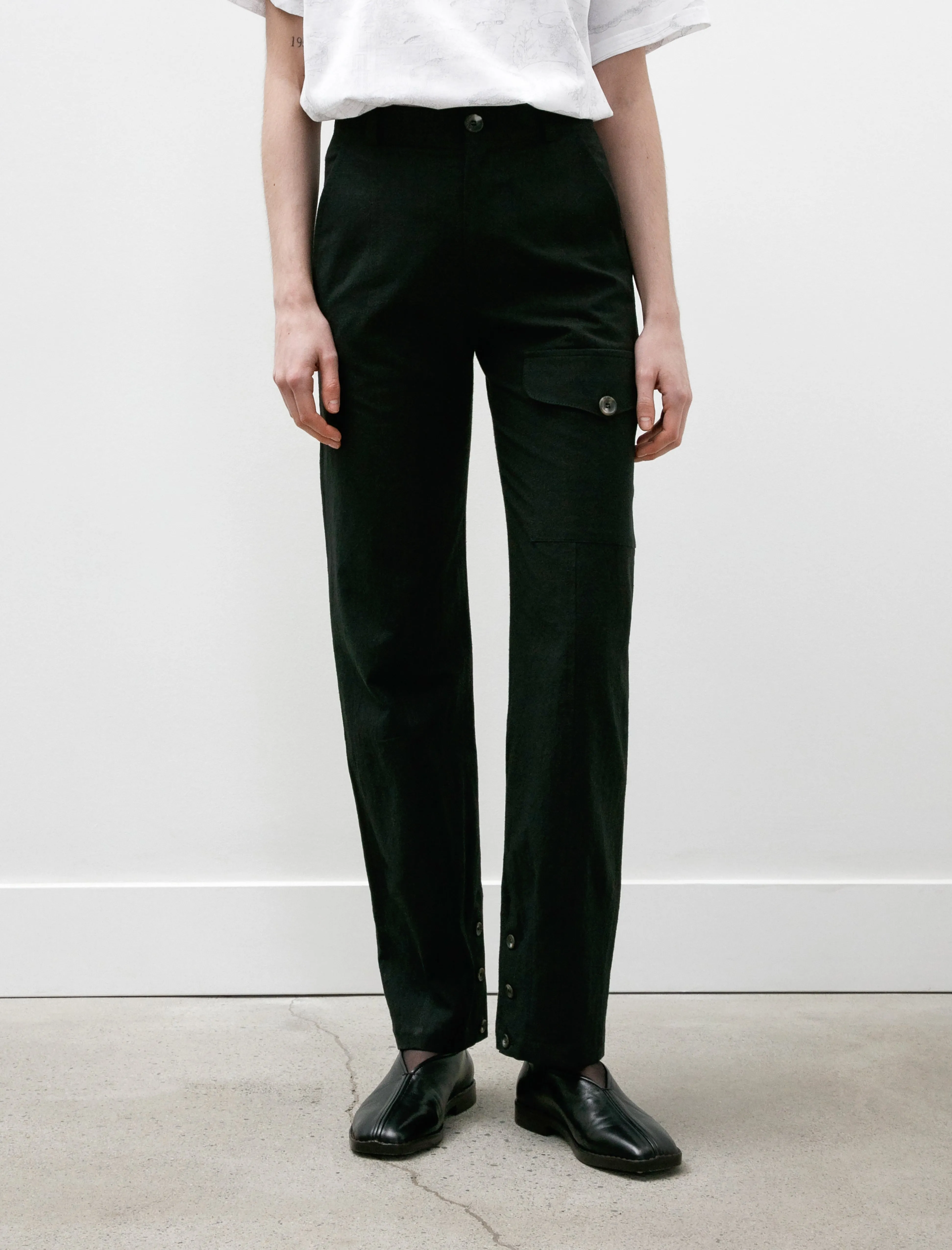 Utility Pant Cotton Hemp Black sold by SHOP NEIGHBOR