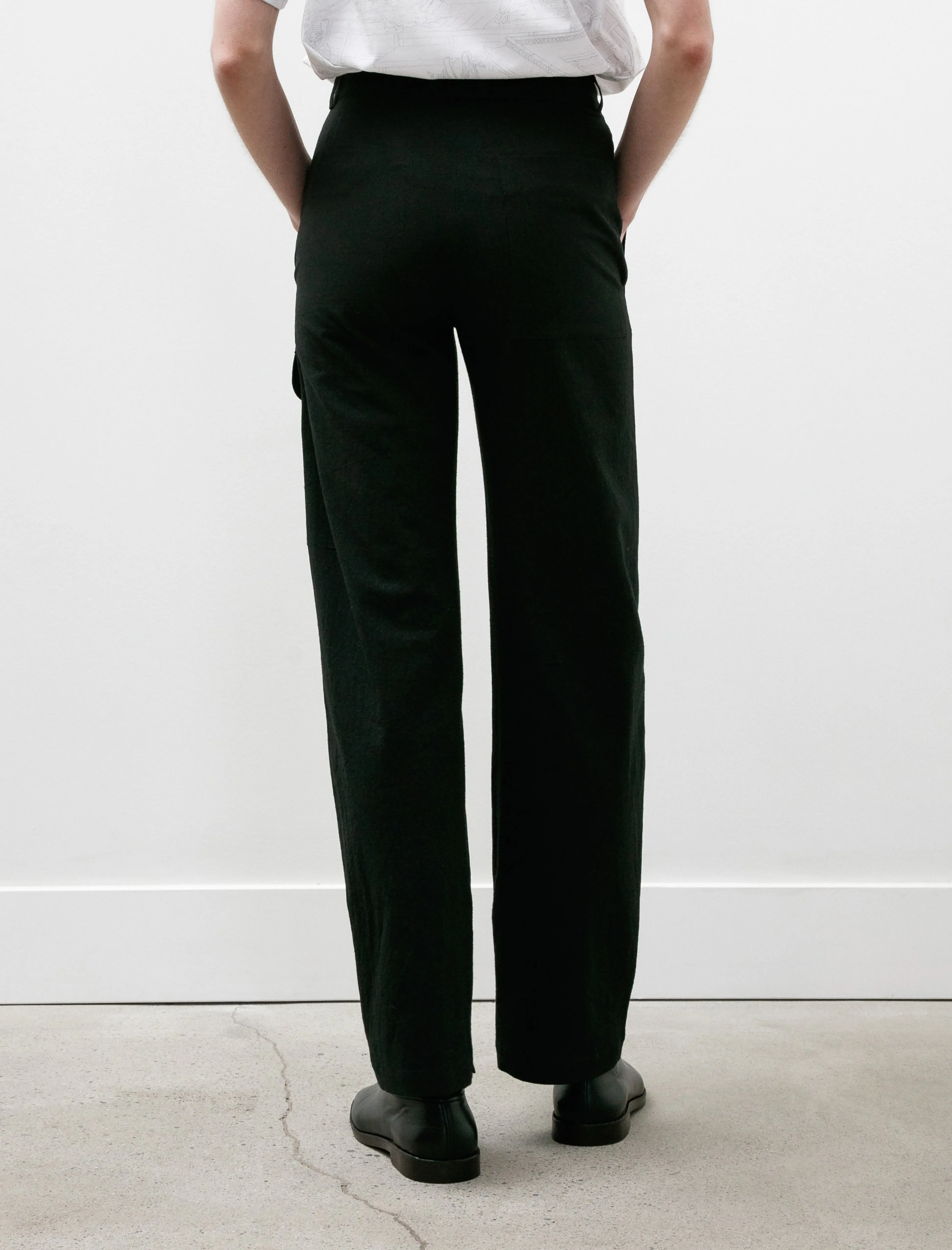 Utility Pant Cotton Hemp Black sold by SHOP NEIGHBOR product image thumbnail 3