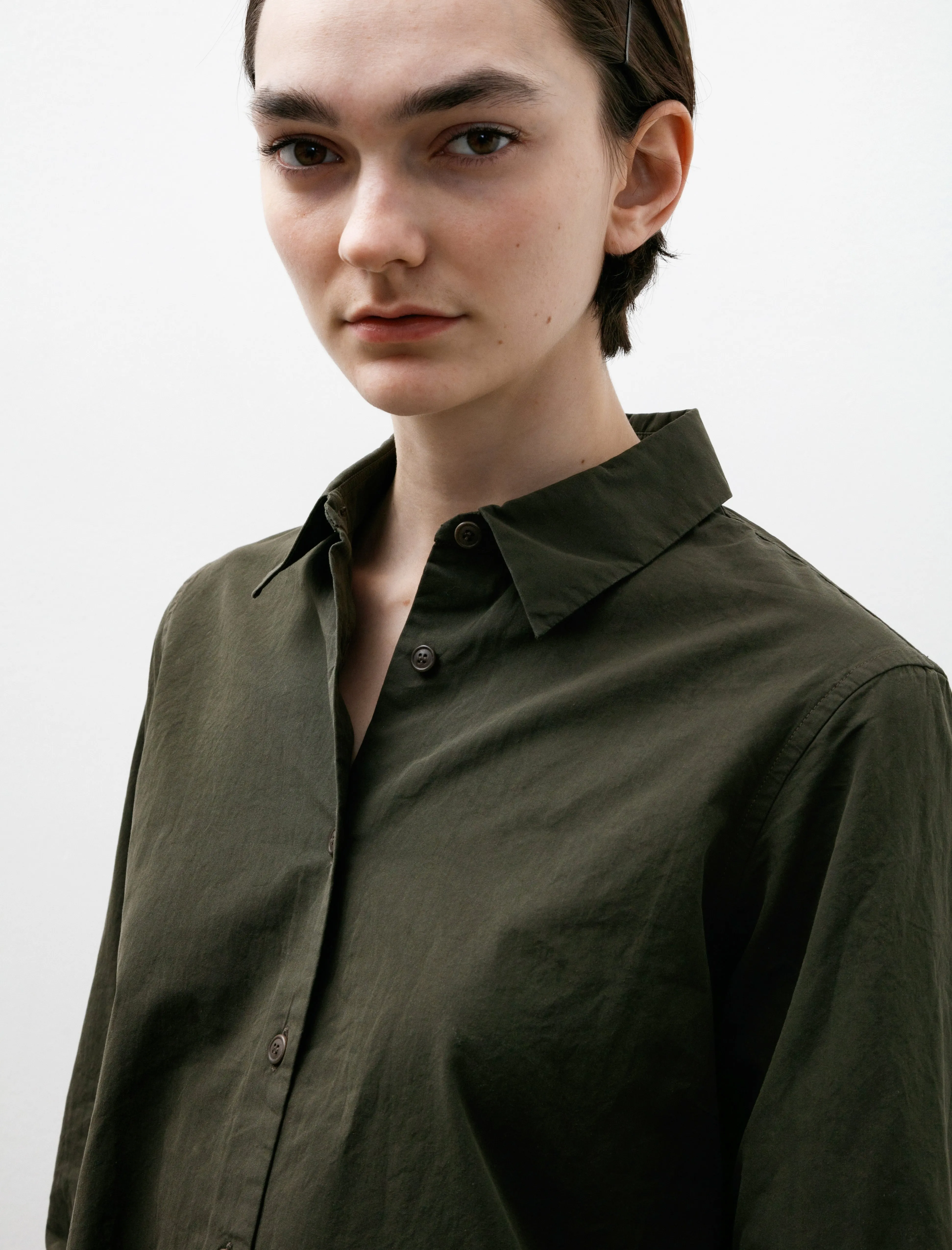 Chloe Shirt Paper Cot Khaki sold by SHOP NEIGHBOR product image thumbnail 2