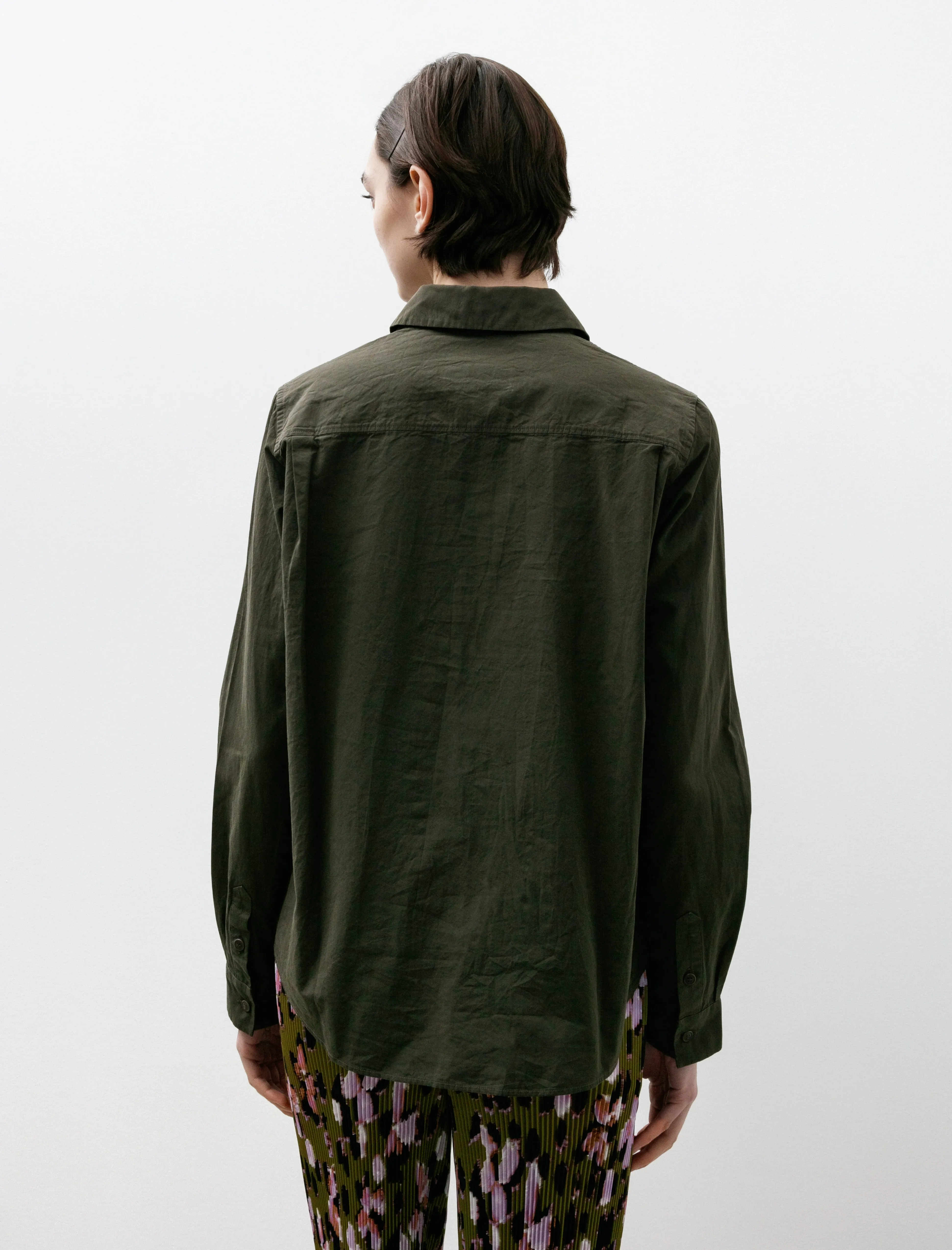Chloe Shirt Paper Cot Khaki sold by SHOP NEIGHBOR product image thumbnail 4