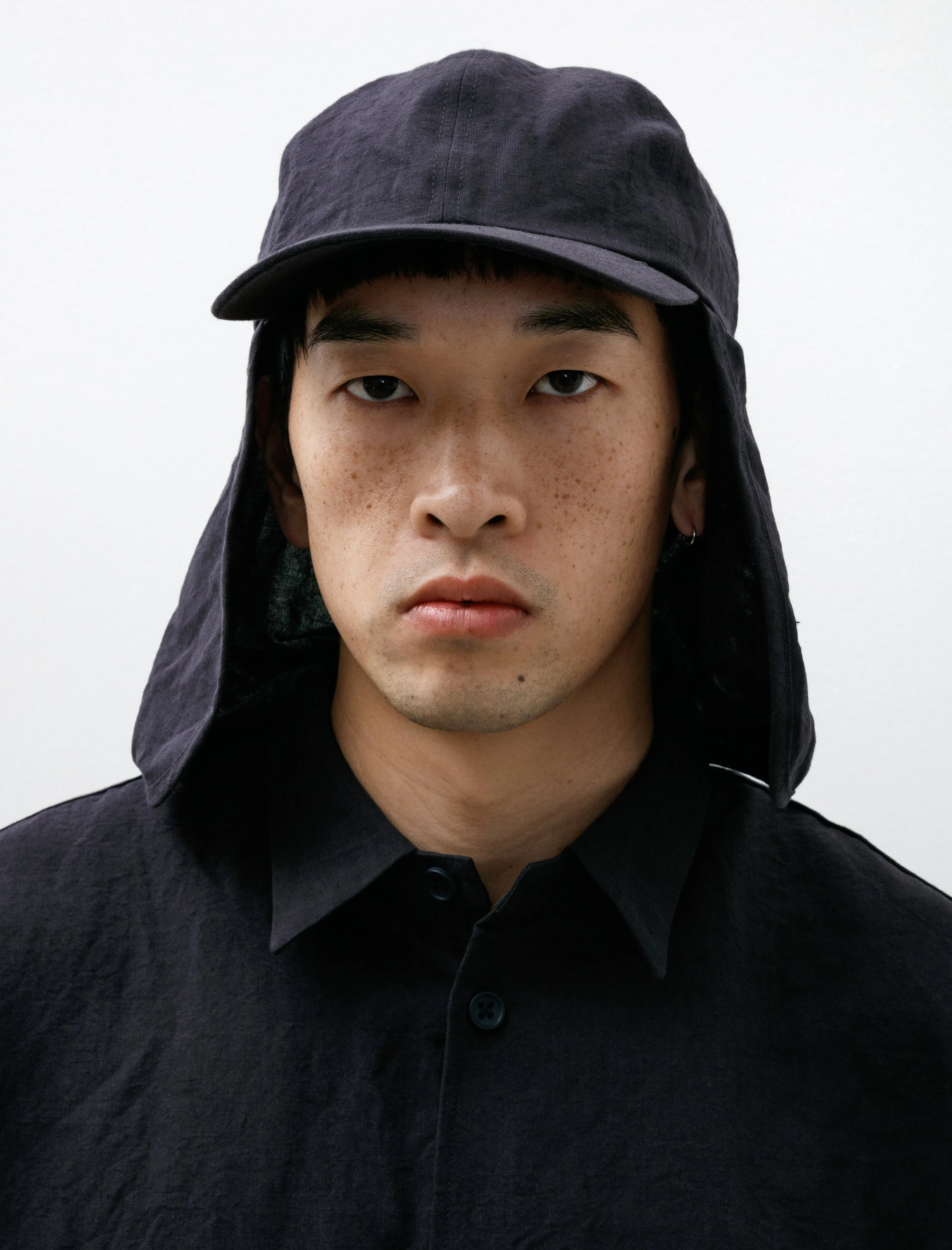 R18 Cap-4 Sun Cap Rock Linen sold by SHOP NEIGHBOR