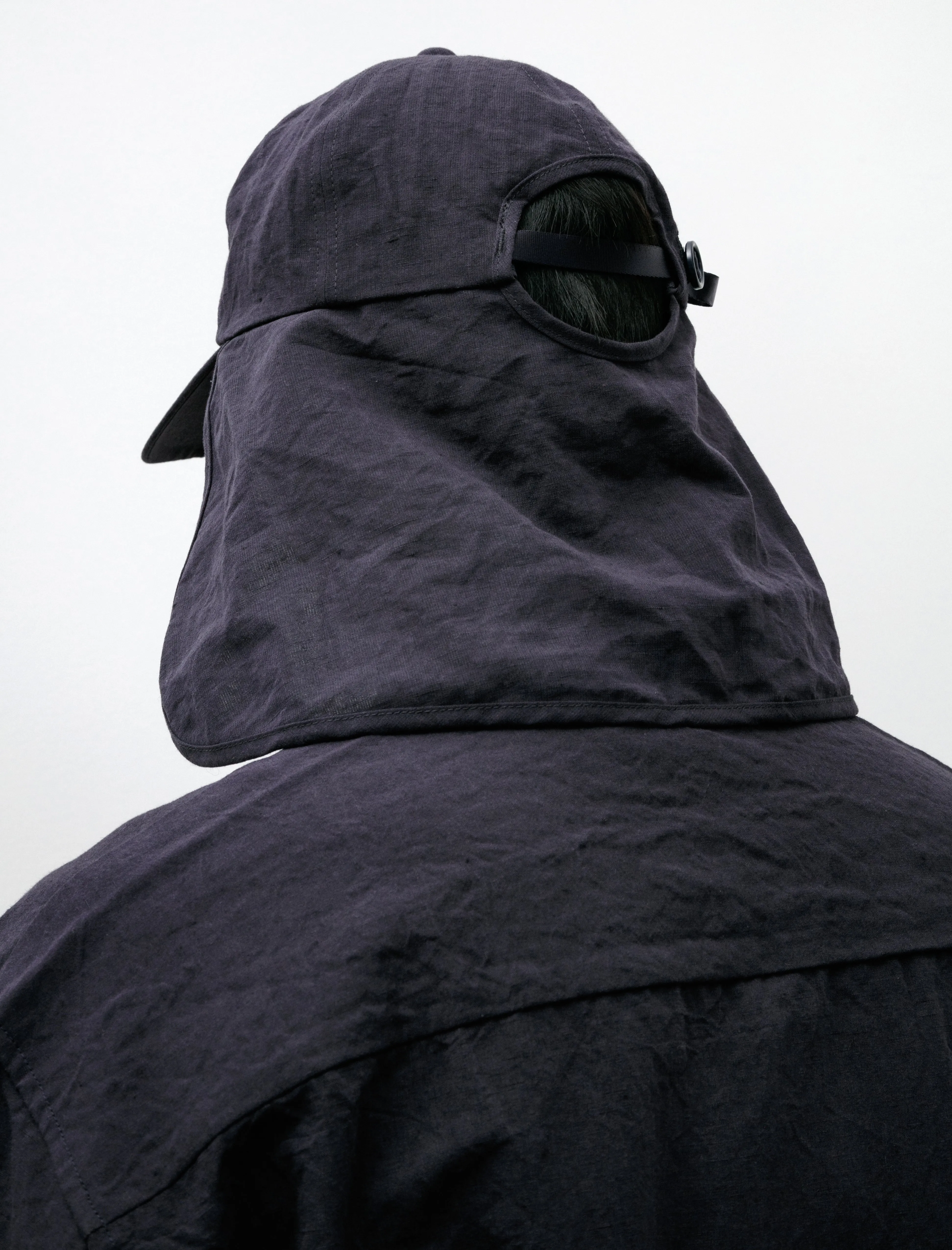 R18 Cap-4 Sun Cap Rock Linen sold by SHOP NEIGHBOR product image thumbnail 2