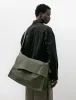 Washed Canvas Shoulder Bag Olive sold by SHOP NEIGHBOR