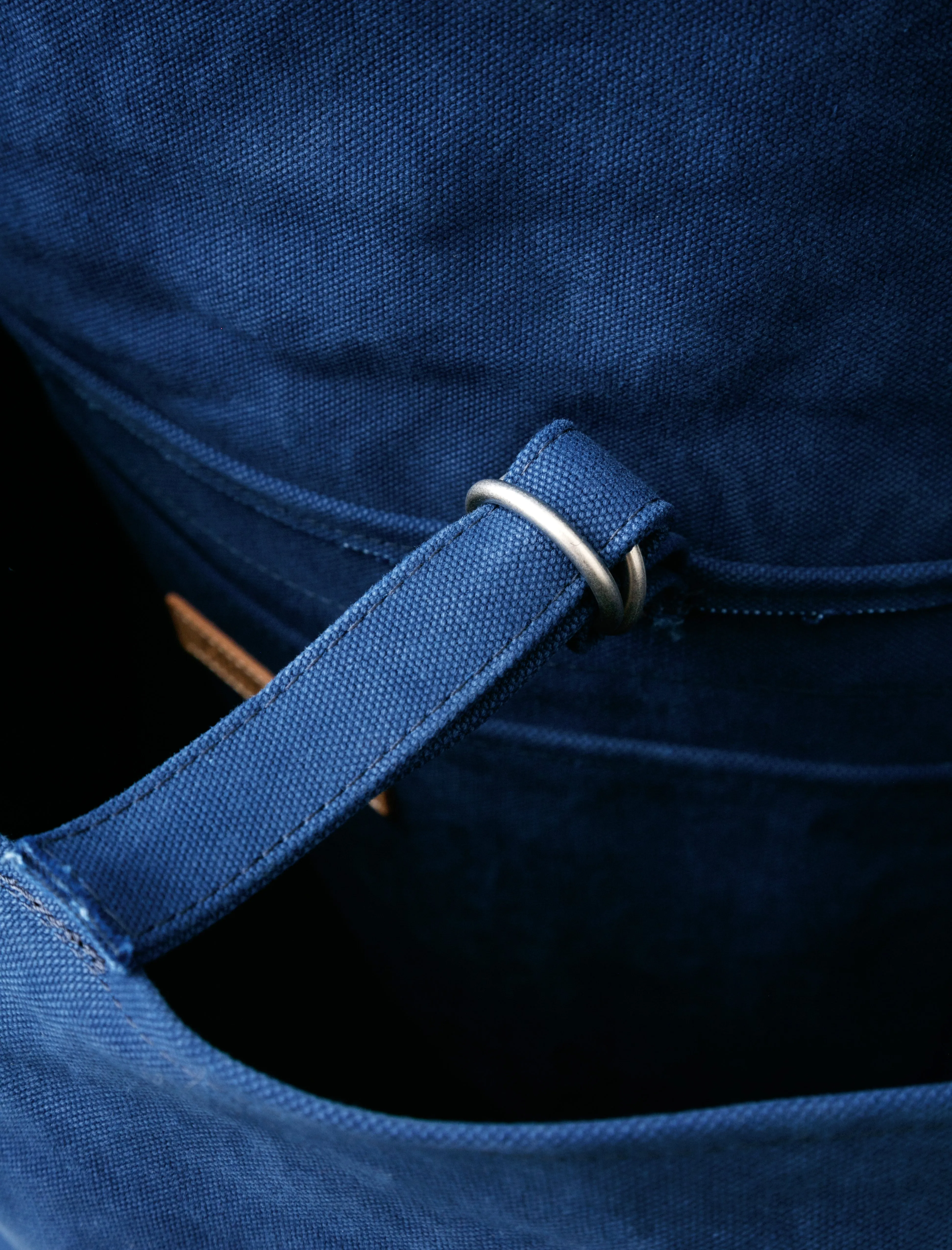 Washed Canvas Shoulder Bag Blue sold by SHOP NEIGHBOR product image thumbnail 4