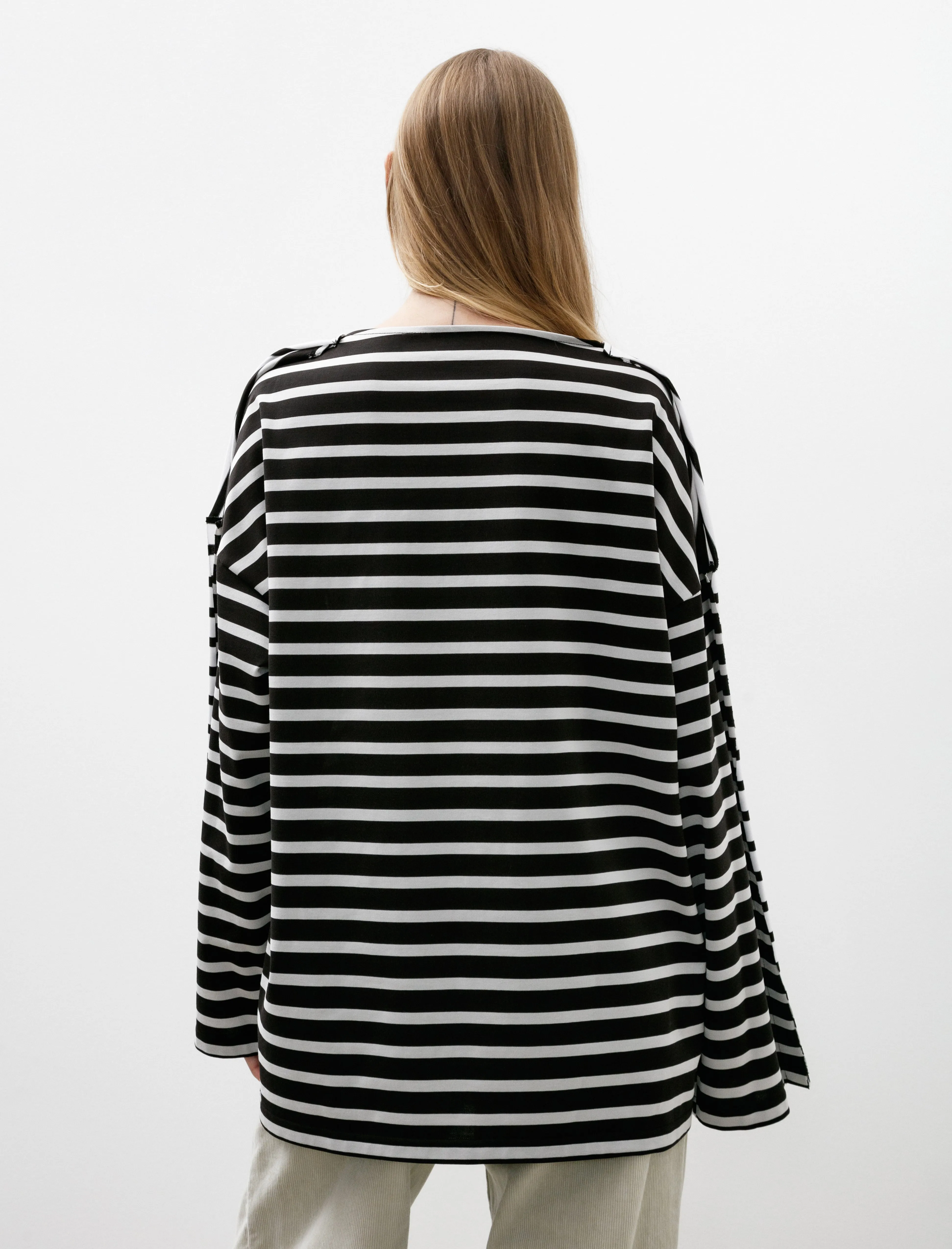 Mixed Stripe Longsleeve T-Shirt sold by SHOP NEIGHBOR product image thumbnail 5