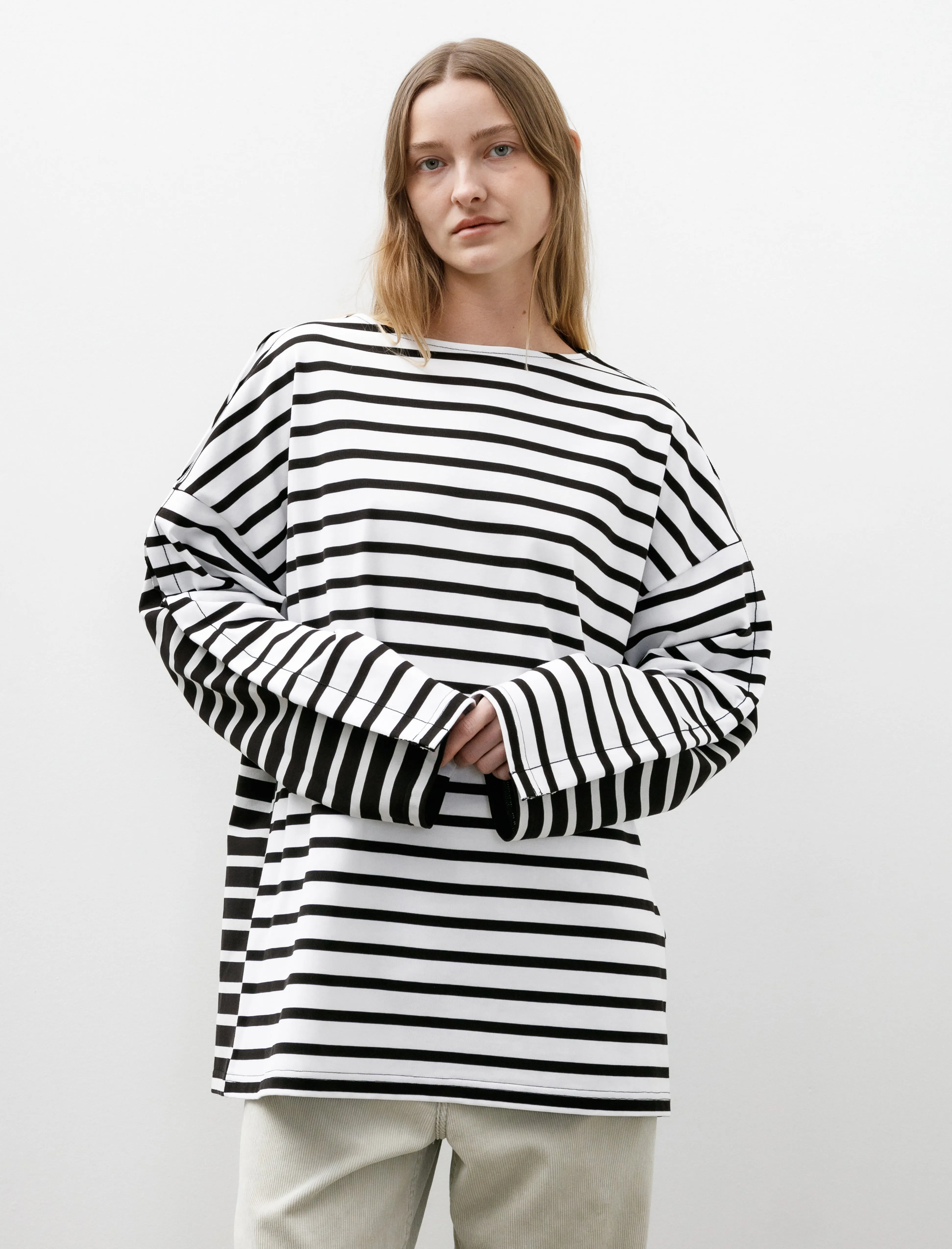 Mixed Stripe Longsleeve T-Shirt sold by SHOP NEIGHBOR product image thumbnail 3