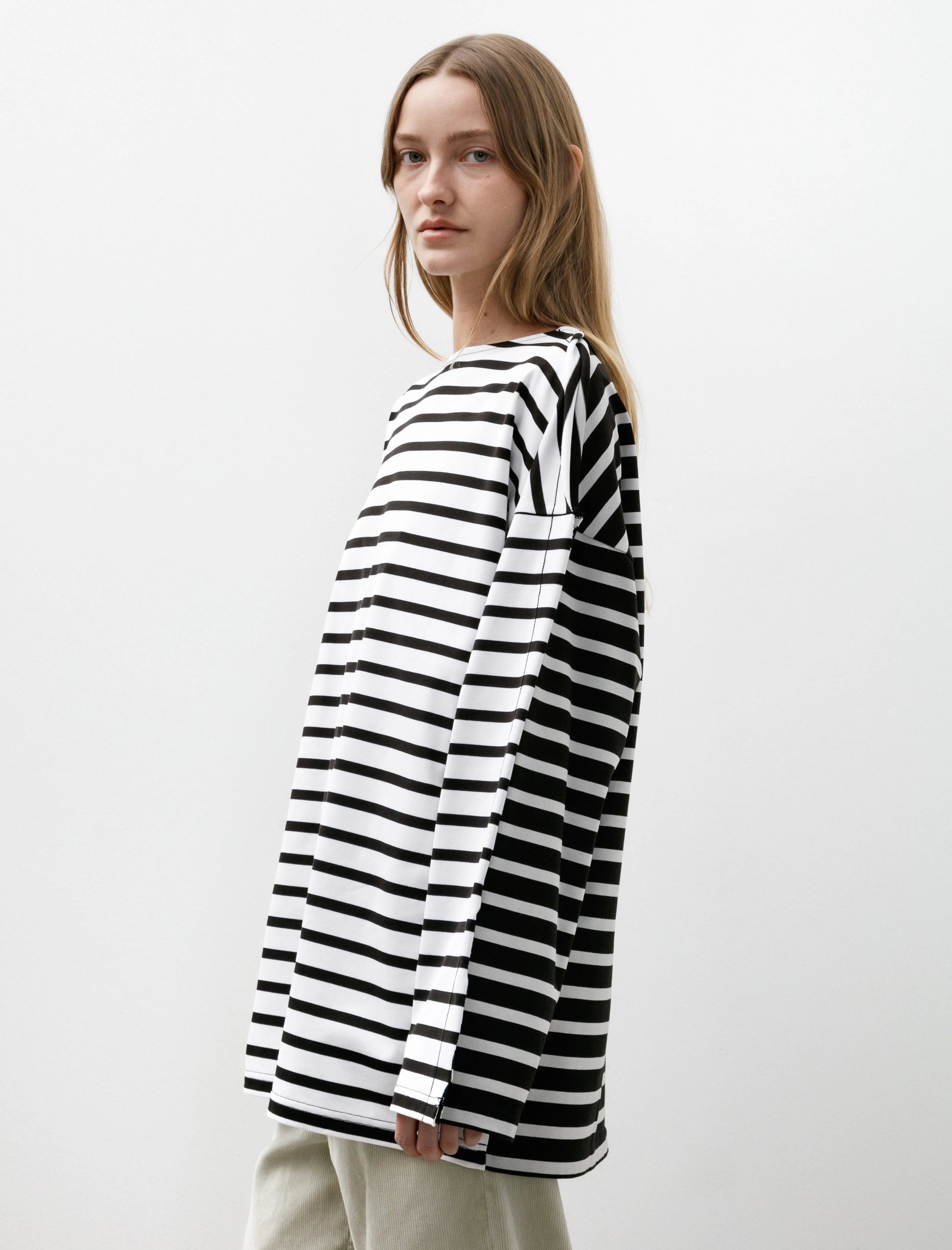 Mixed Stripe Longsleeve T-Shirt sold by SHOP NEIGHBOR product image thumbnail 2
