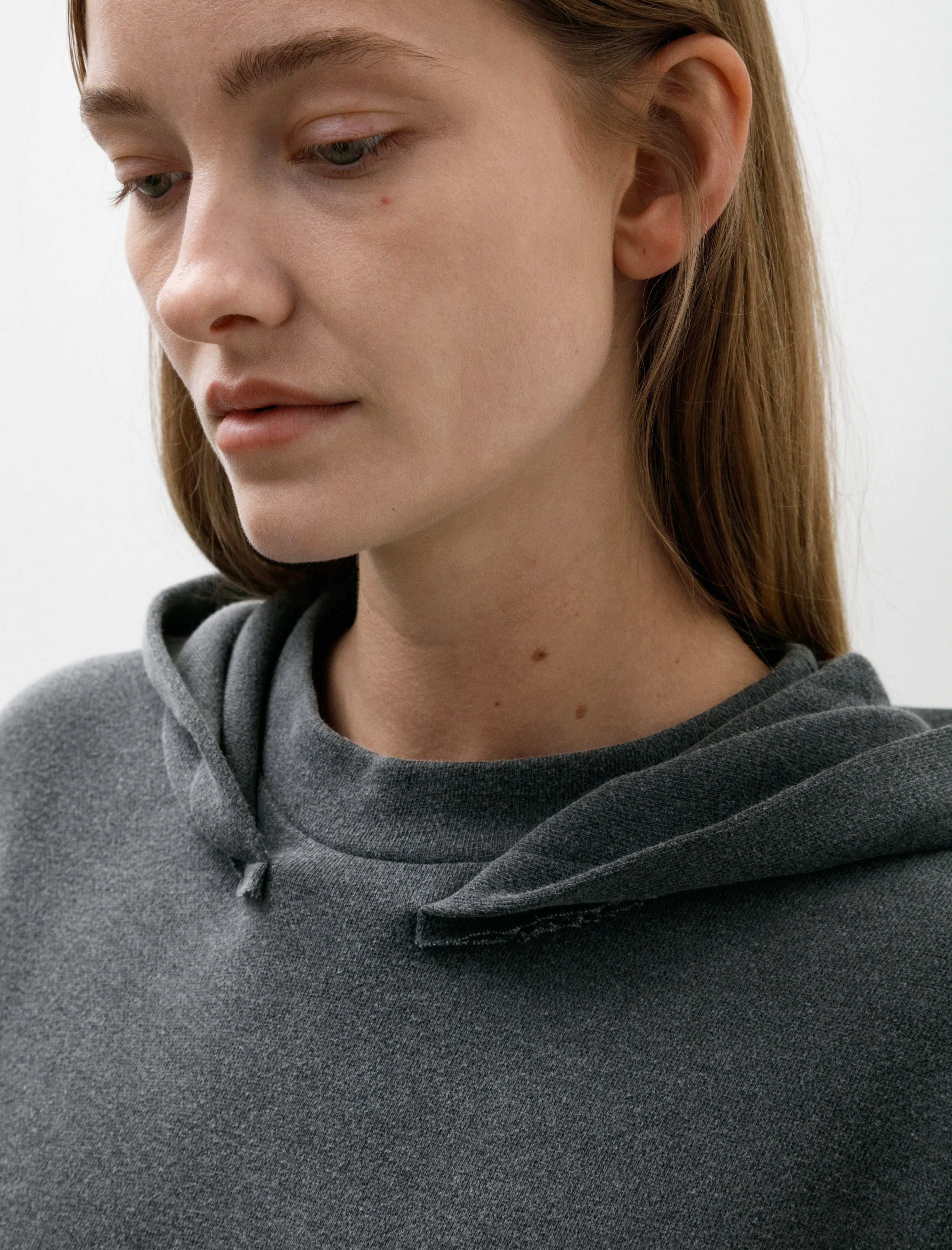 Cropped Hoodie Grey sold by SHOP NEIGHBOR product image thumbnail 2