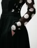 Scoop Back Pinafore Dress Black sold by SHOP NEIGHBOR