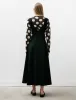 Scoop Back Pinafore Dress Black sold by SHOP NEIGHBOR