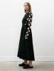 Scoop Back Pinafore Dress Black sold by SHOP NEIGHBOR