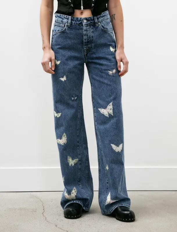 Treble Cut Indigo Butterfly sold by SHOP NEIGHBOR