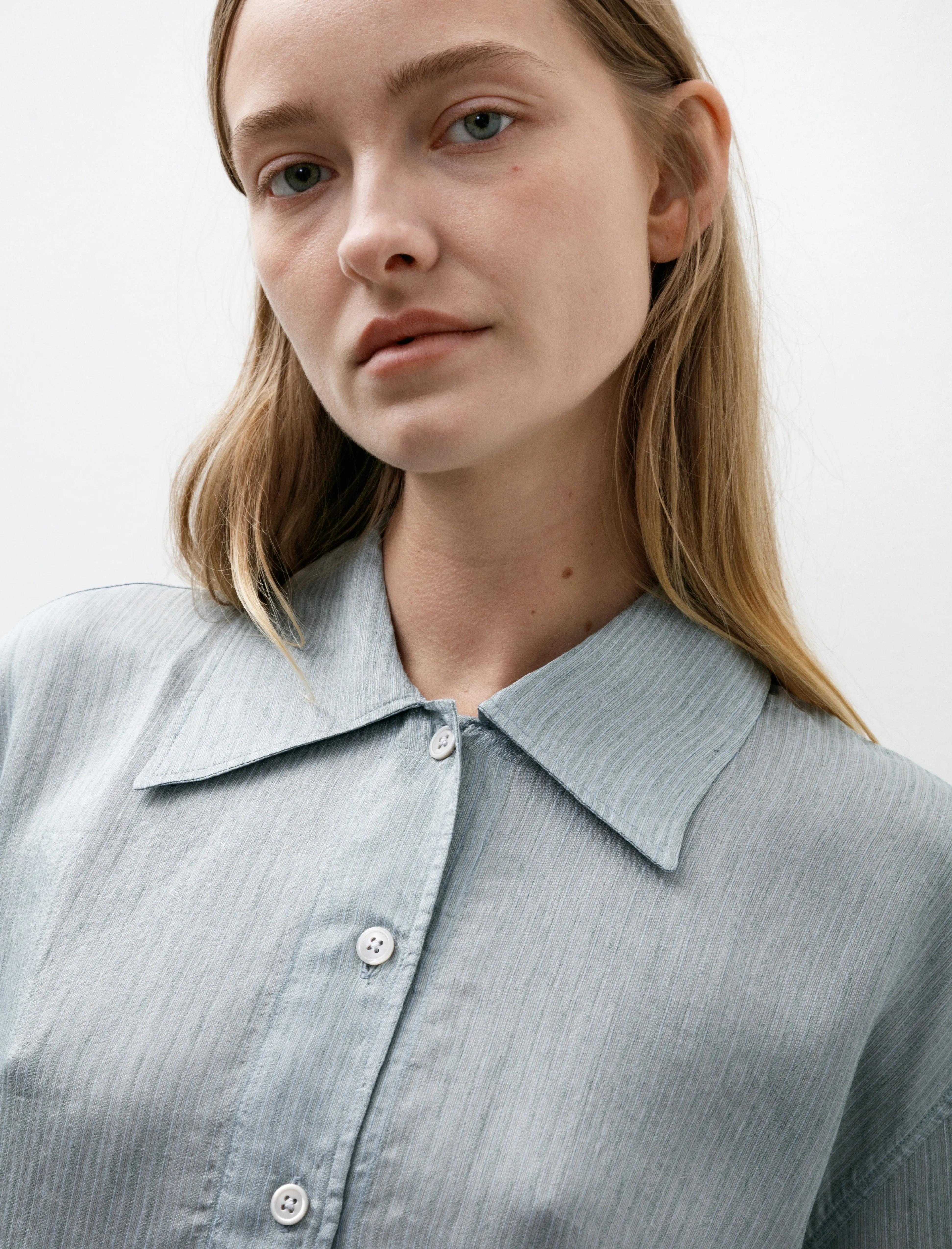 Sincere Shirt Ice Cold Grey Cloudy Cotton sold by SHOP NEIGHBOR product image thumbnail 2