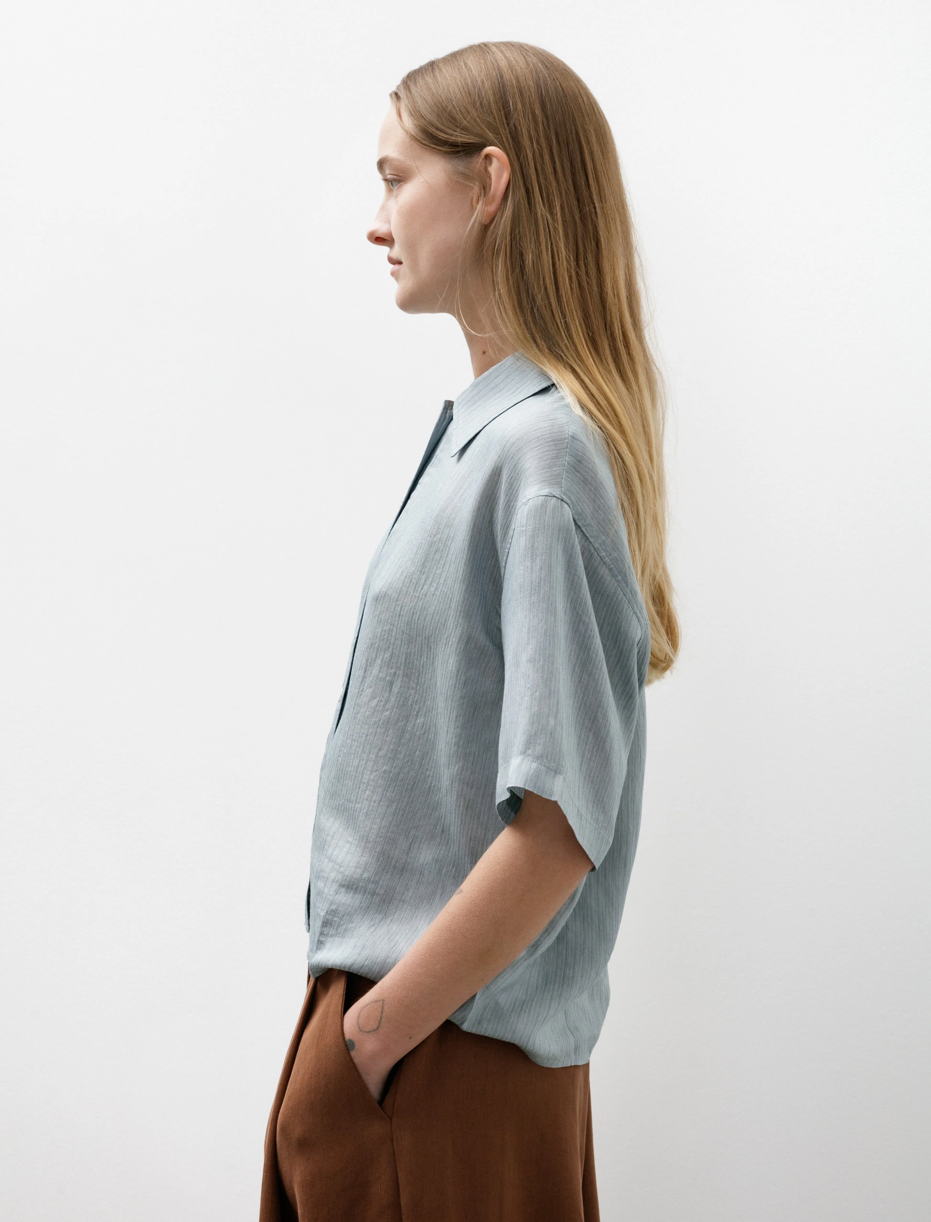 Sincere Shirt Ice Cold Grey Cloudy Cotton sold by SHOP NEIGHBOR product image thumbnail 3