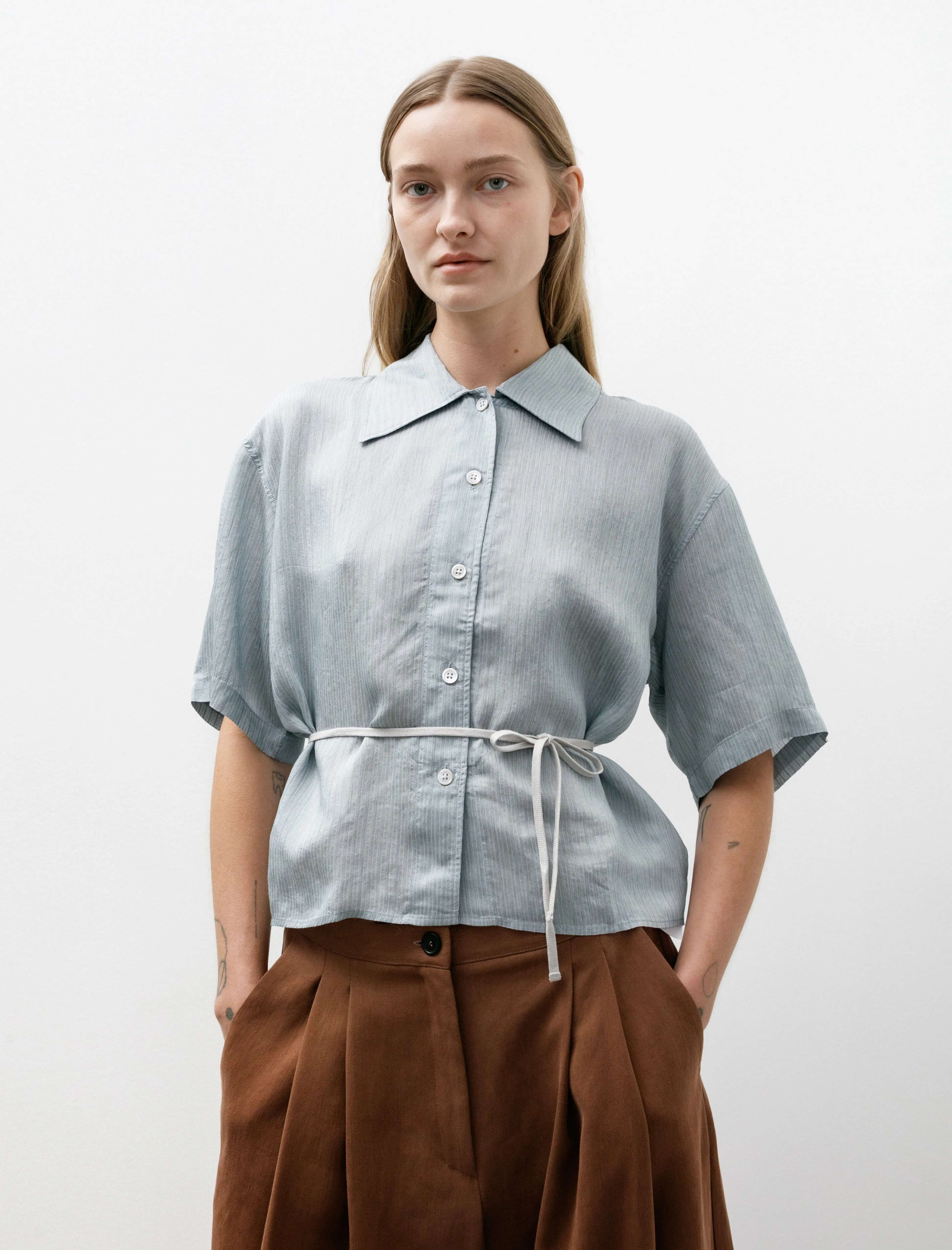 Sincere Shirt Ice Cold Grey Cloudy Cotton sold by SHOP NEIGHBOR product image thumbnail 5