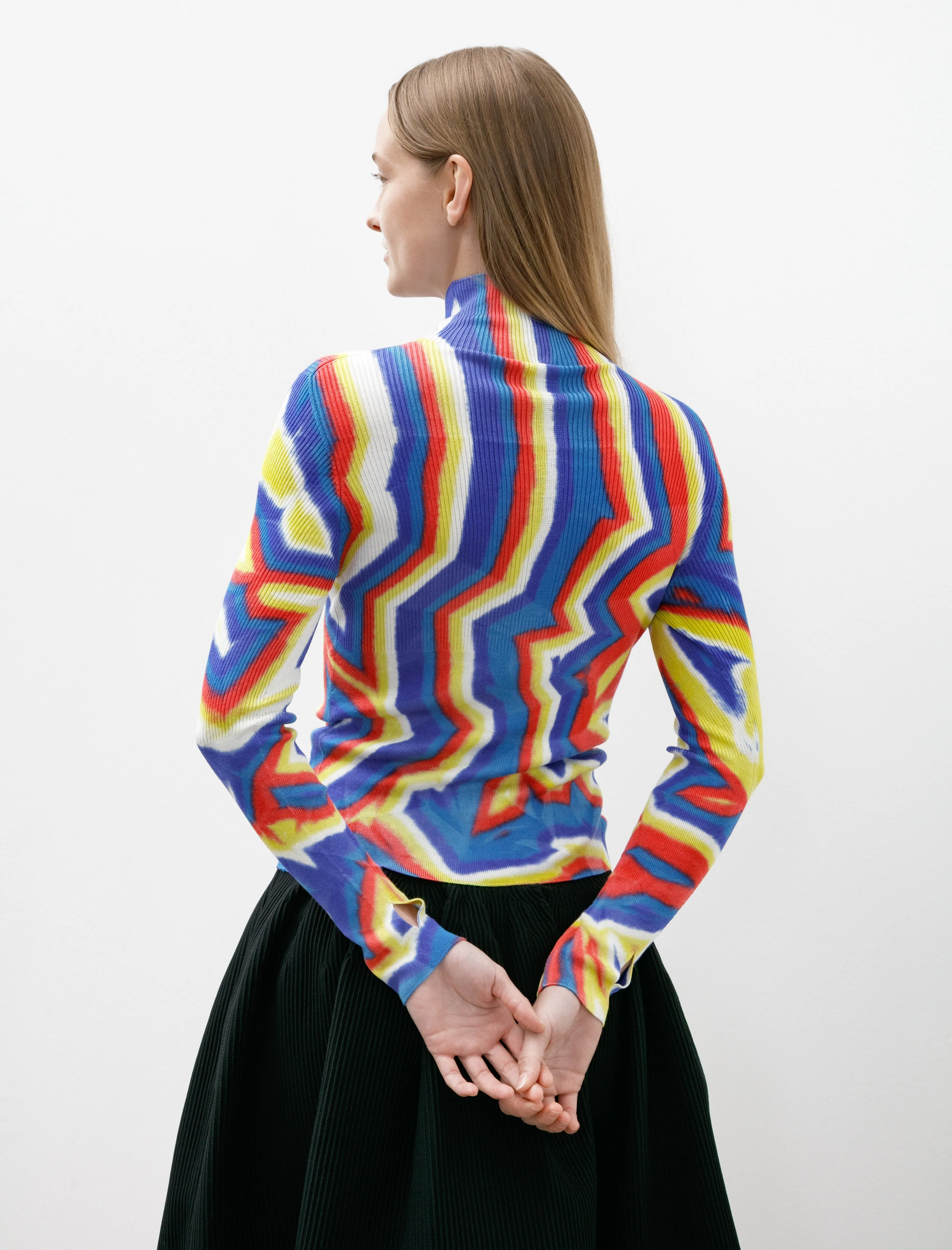 Silk Chusen Dye LS Top Multi sold by SHOP NEIGHBOR product image thumbnail 4