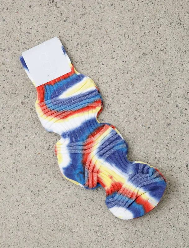 Garter Rib Socks Chusen Dye Multi sold by SHOP NEIGHBOR