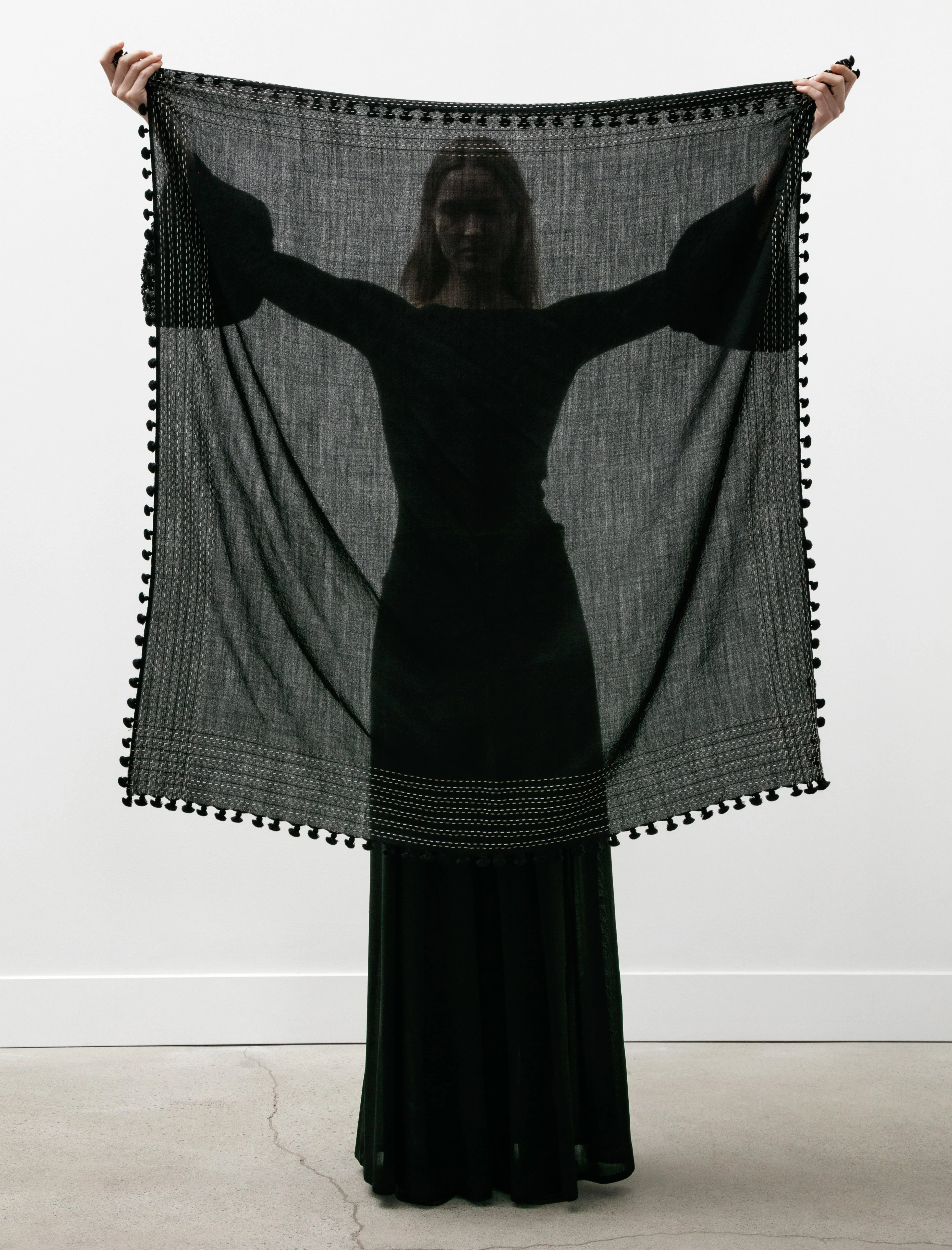 Bonbon Scarf Black sold by SHOP NEIGHBOR product image thumbnail 2