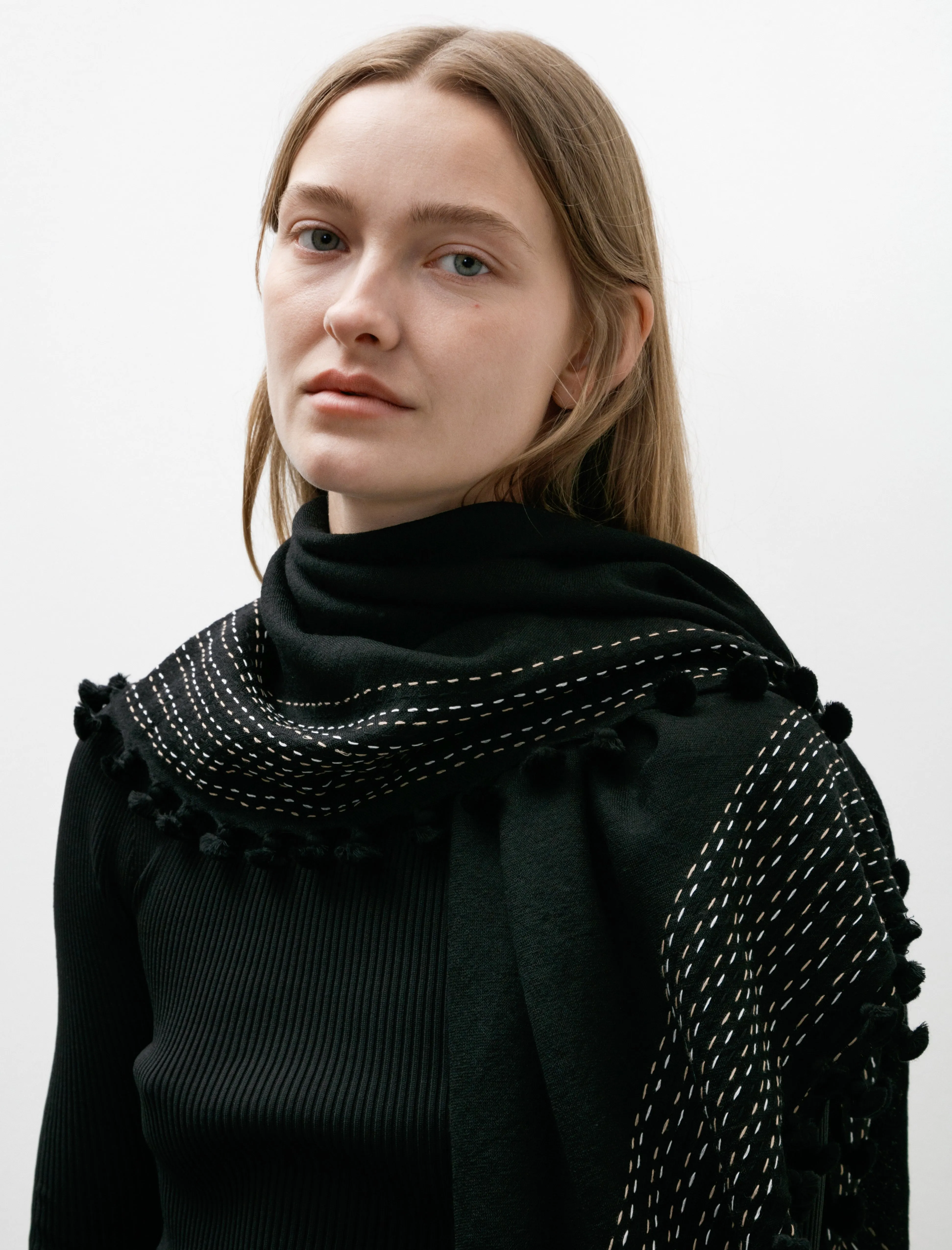 Bonbon Scarf Black sold by SHOP NEIGHBOR product image thumbnail 3