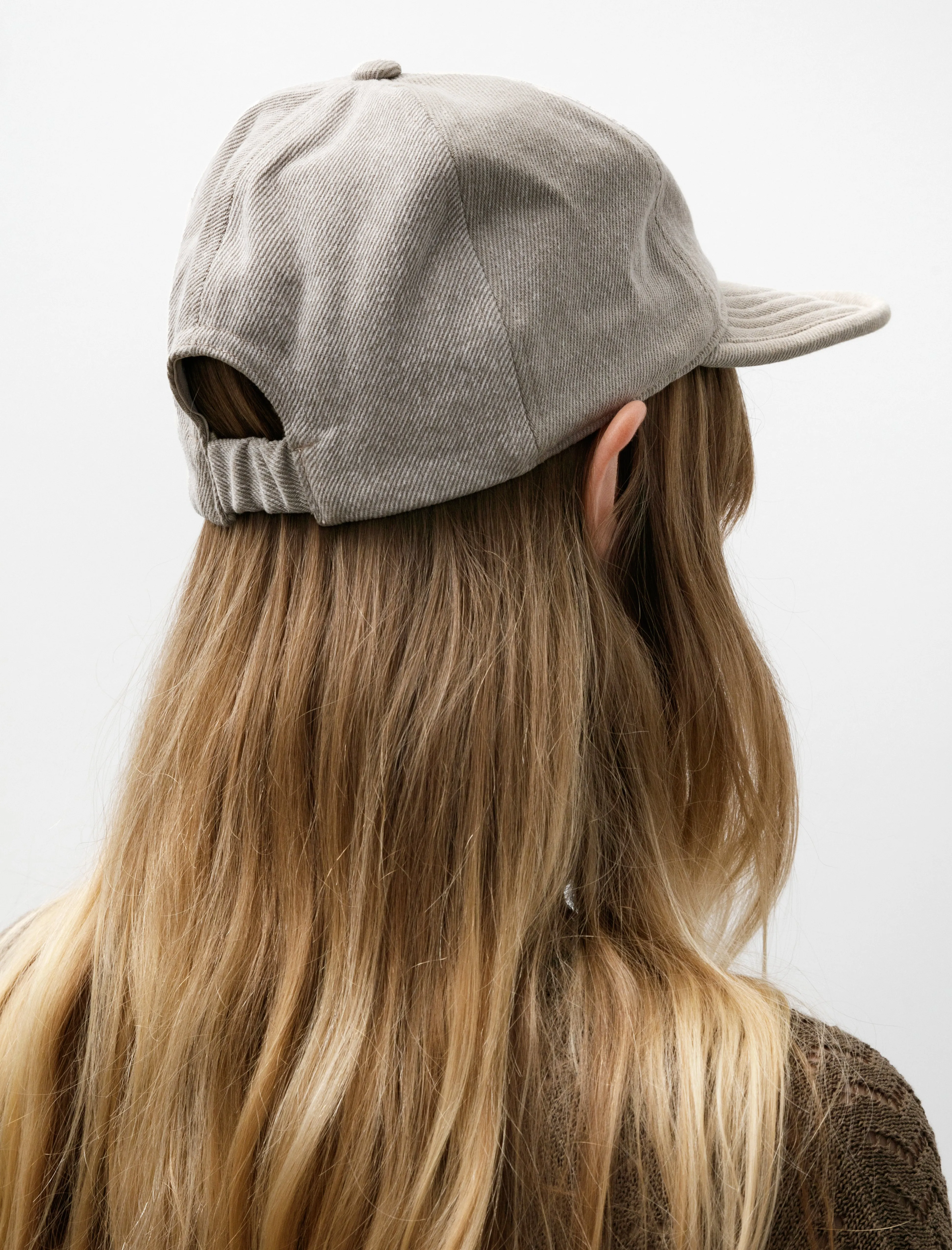 Twill Soft Cap Washed Khaki sold by SHOP NEIGHBOR product image thumbnail 3