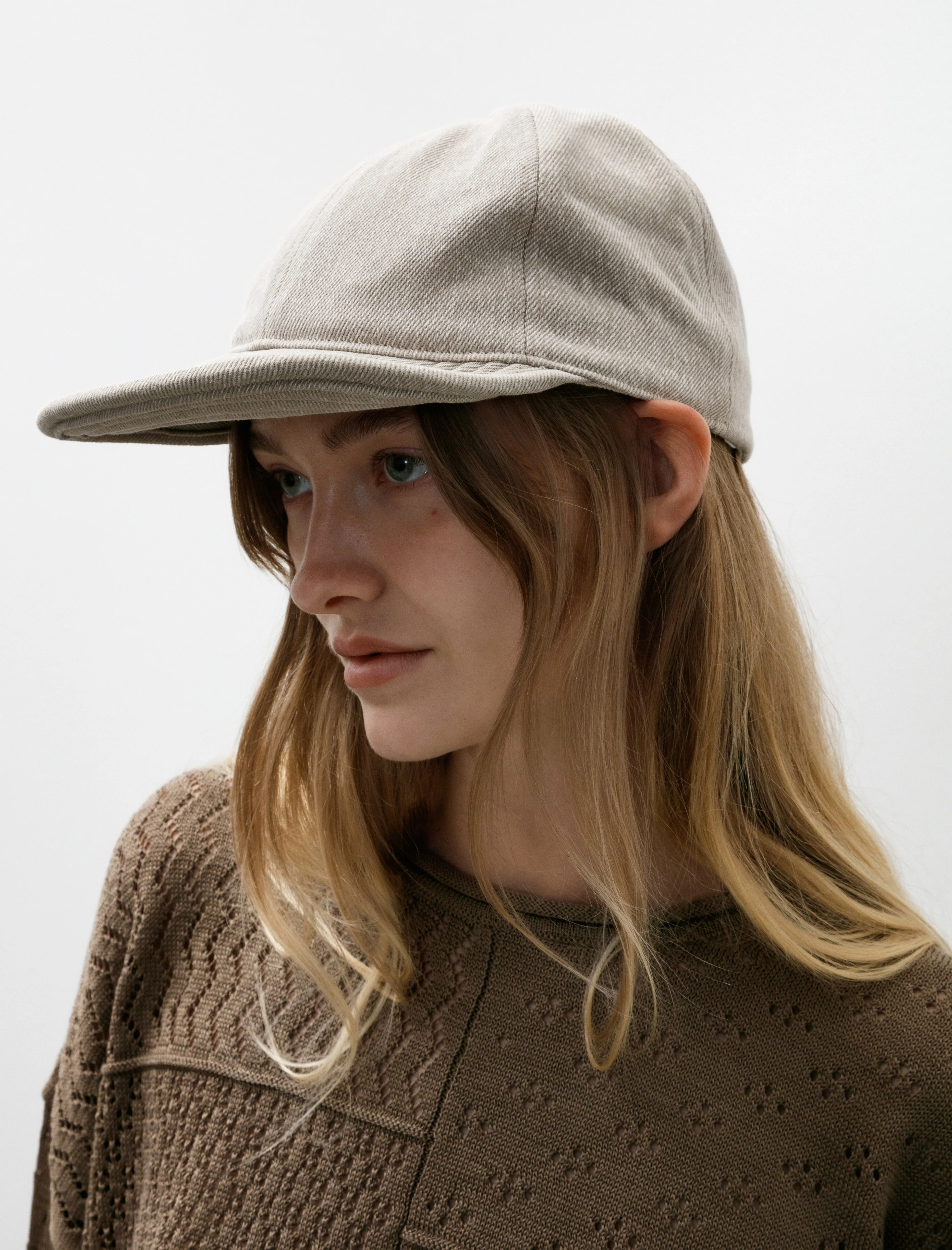 Twill Soft Cap Washed Khaki sold by SHOP NEIGHBOR product image thumbnail 2