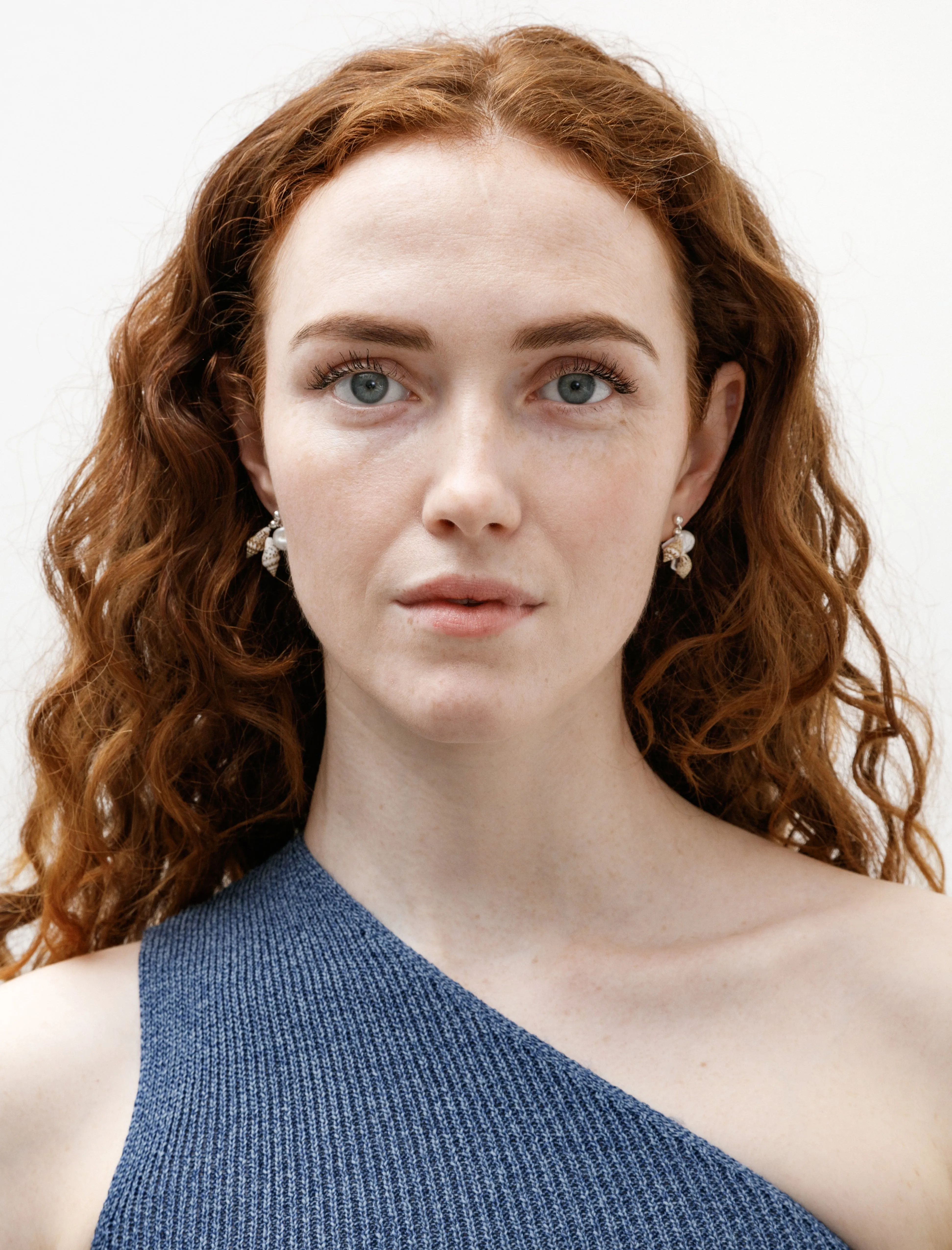 Bebecita Earring Double Shell sold by SHOP NEIGHBOR