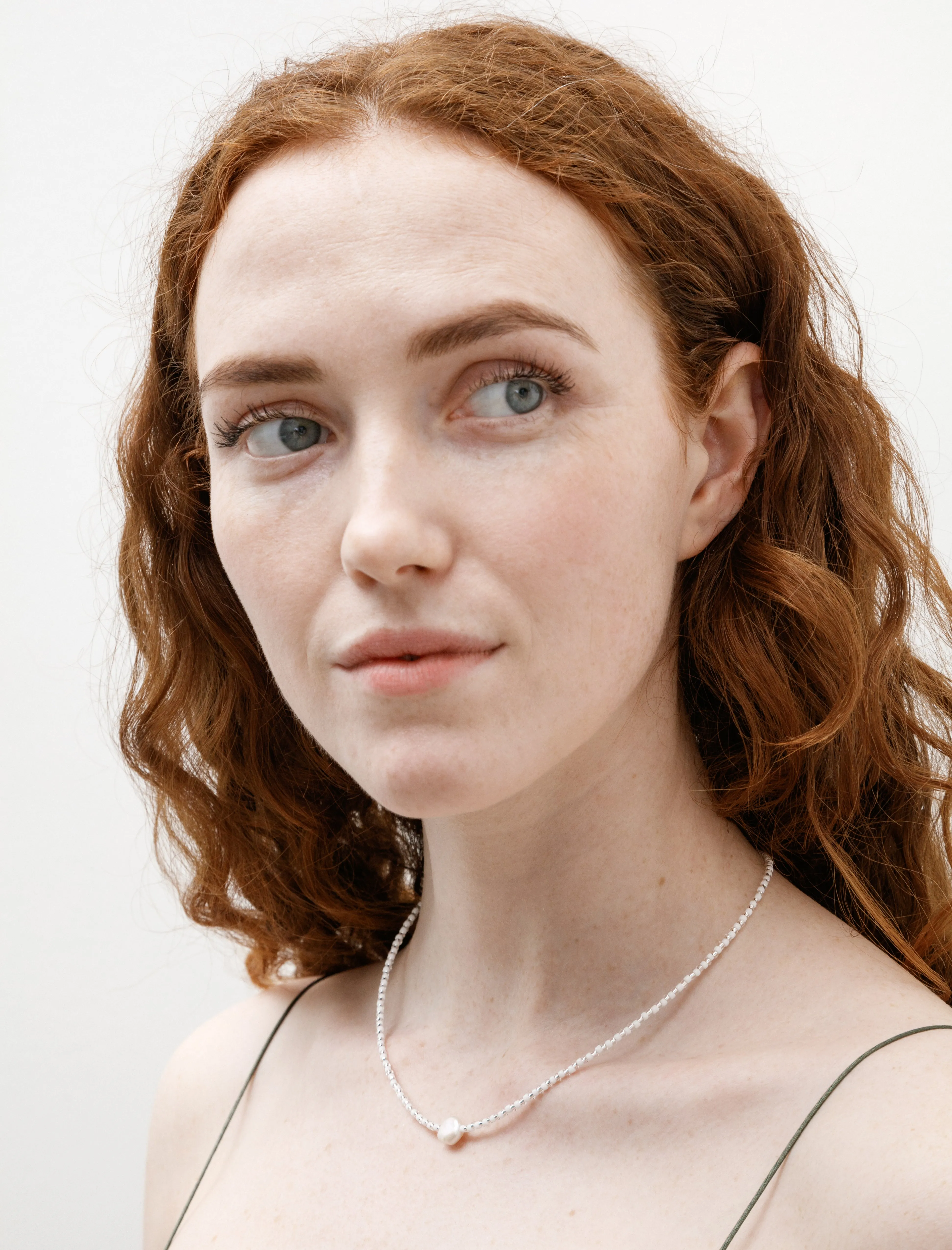 Somos Como Niños Necklace White/Silver sold by SHOP NEIGHBOR product image thumbnail 2