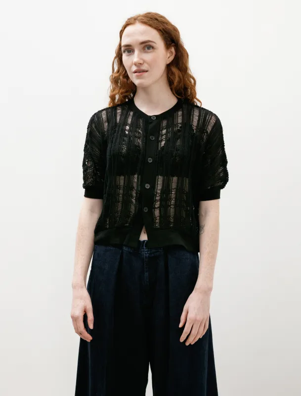 Black on Black Dolman Cardigan made by SHOP NEIGHBOR