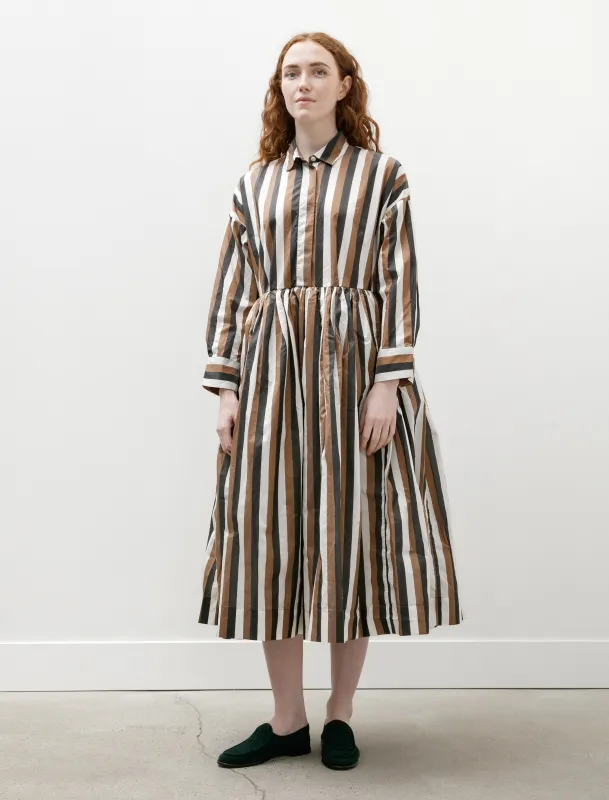 Stephanie Dress Taffeta Stripes sold by SHOP NEIGHBOR