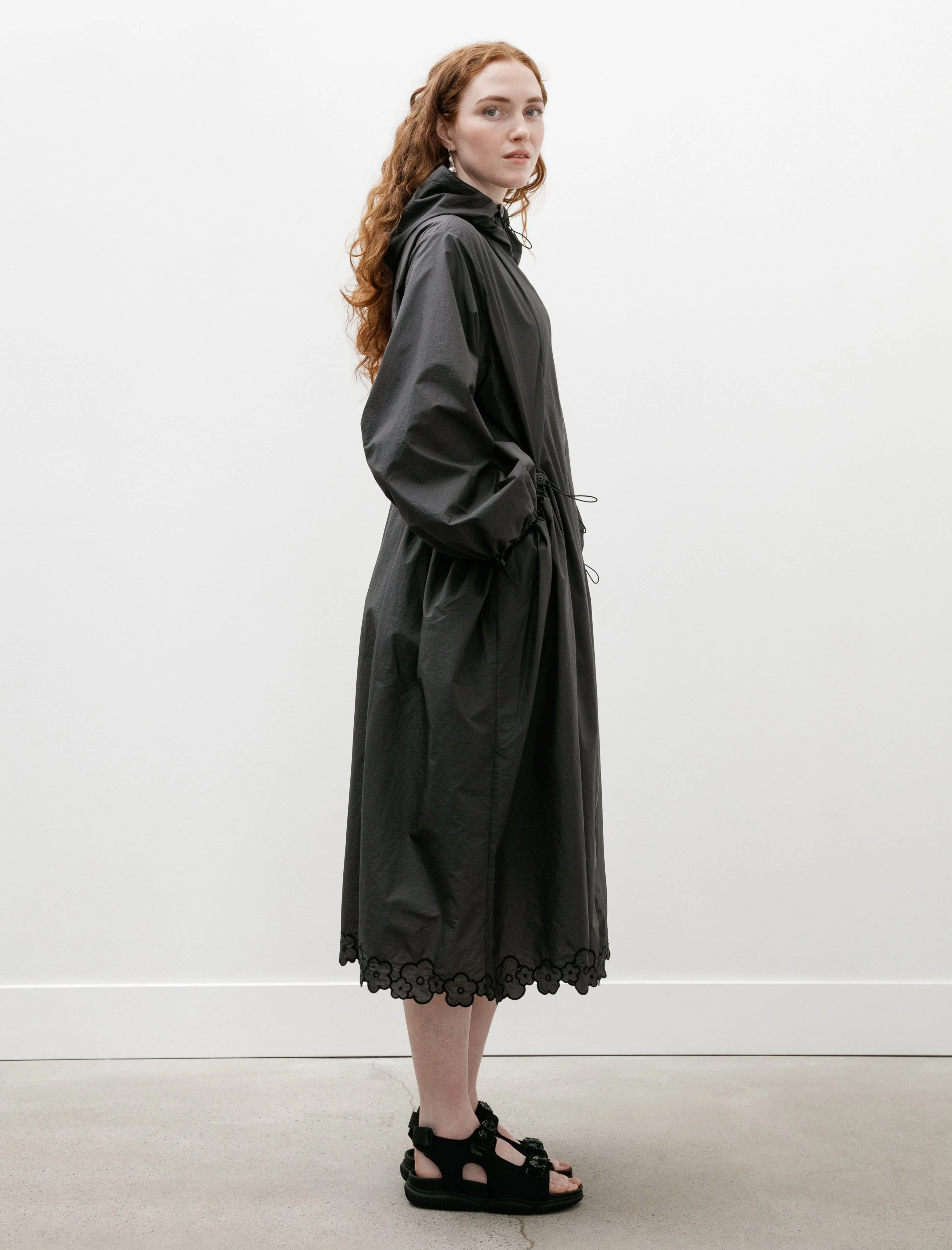 Amos Coat Embroidered Ripstop Black sold by SHOP NEIGHBOR product image thumbnail 3