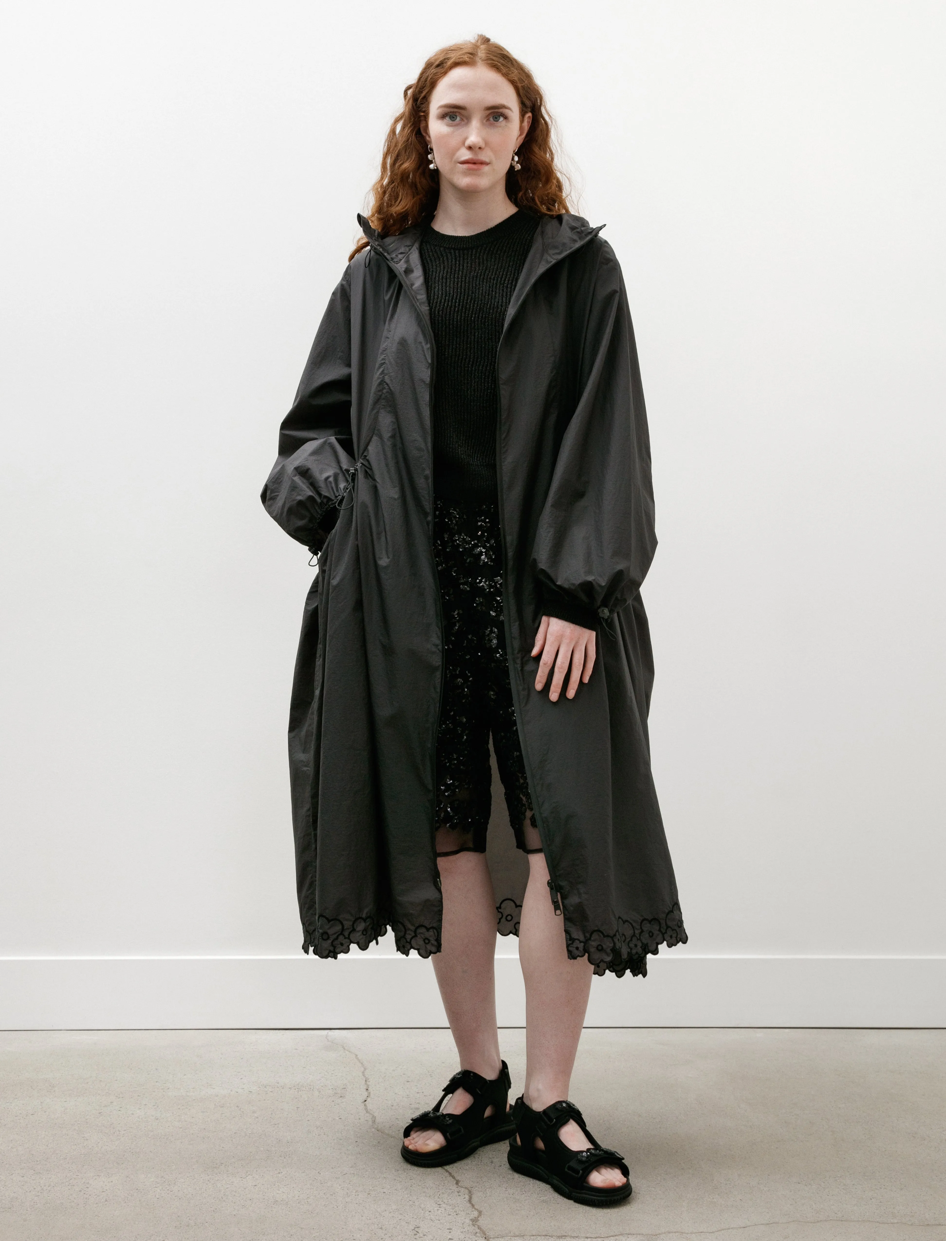 Amos Coat Embroidered Ripstop Black sold by SHOP NEIGHBOR product image thumbnail 2