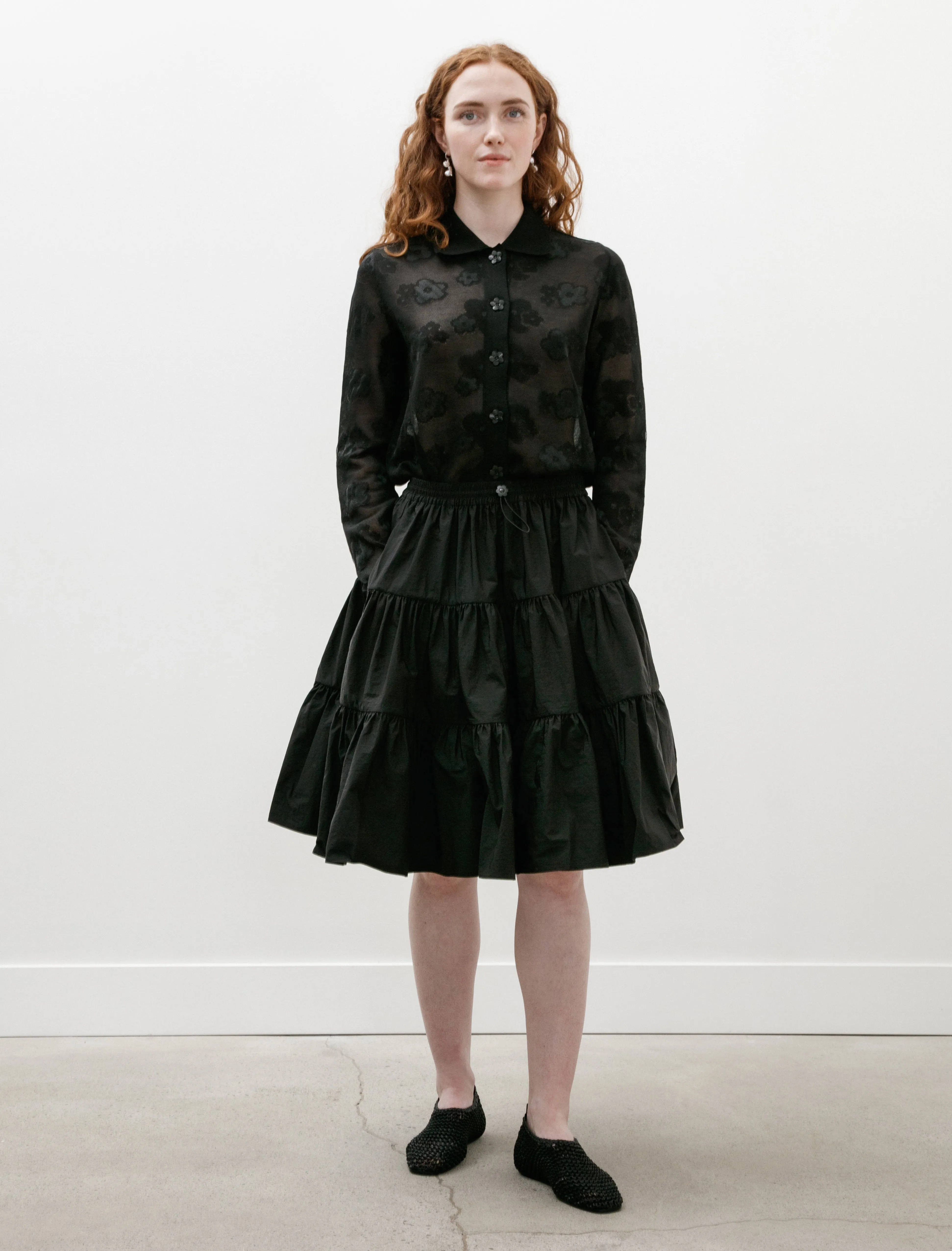 Alec Skirt Taffeta Black sold by SHOP NEIGHBOR