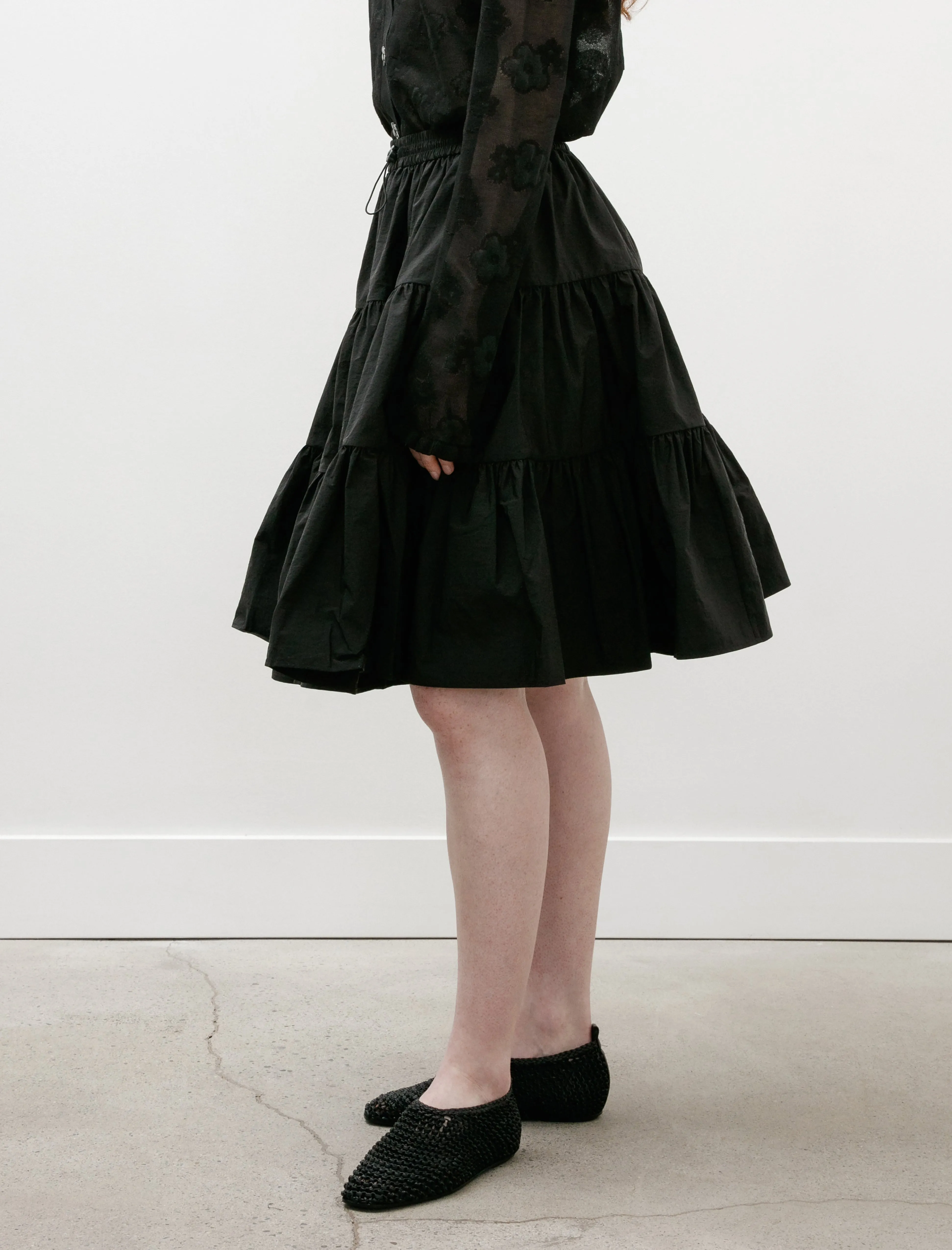 Alec Skirt Taffeta Black sold by SHOP NEIGHBOR product image thumbnail 4
