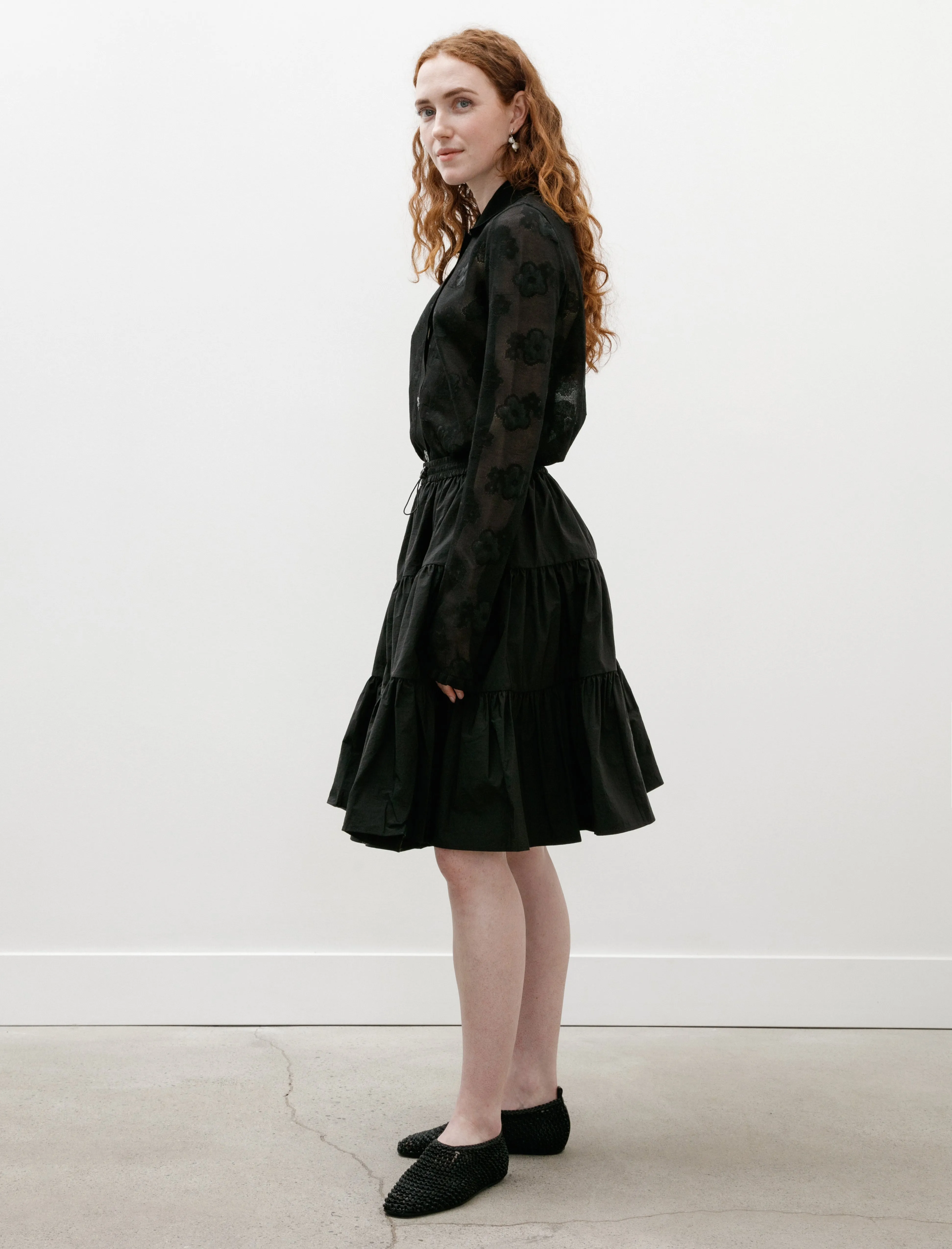 Alec Skirt Taffeta Black sold by SHOP NEIGHBOR product image thumbnail 3