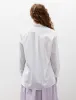 Handmade Classic Collar Shirt White with Blue Stripes sold by SHOP NEIGHBOR