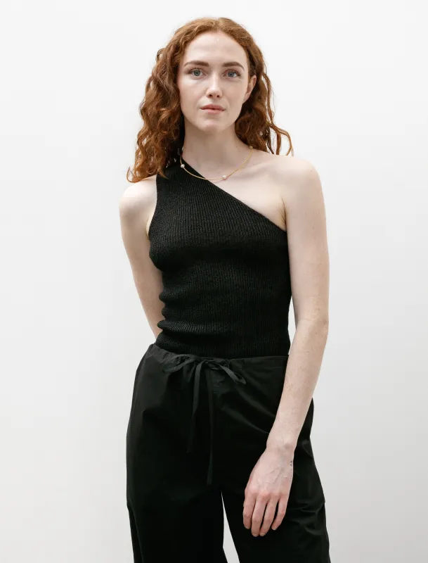 Washi Paper Asymmetrical Top Black sold by SHOP NEIGHBOR