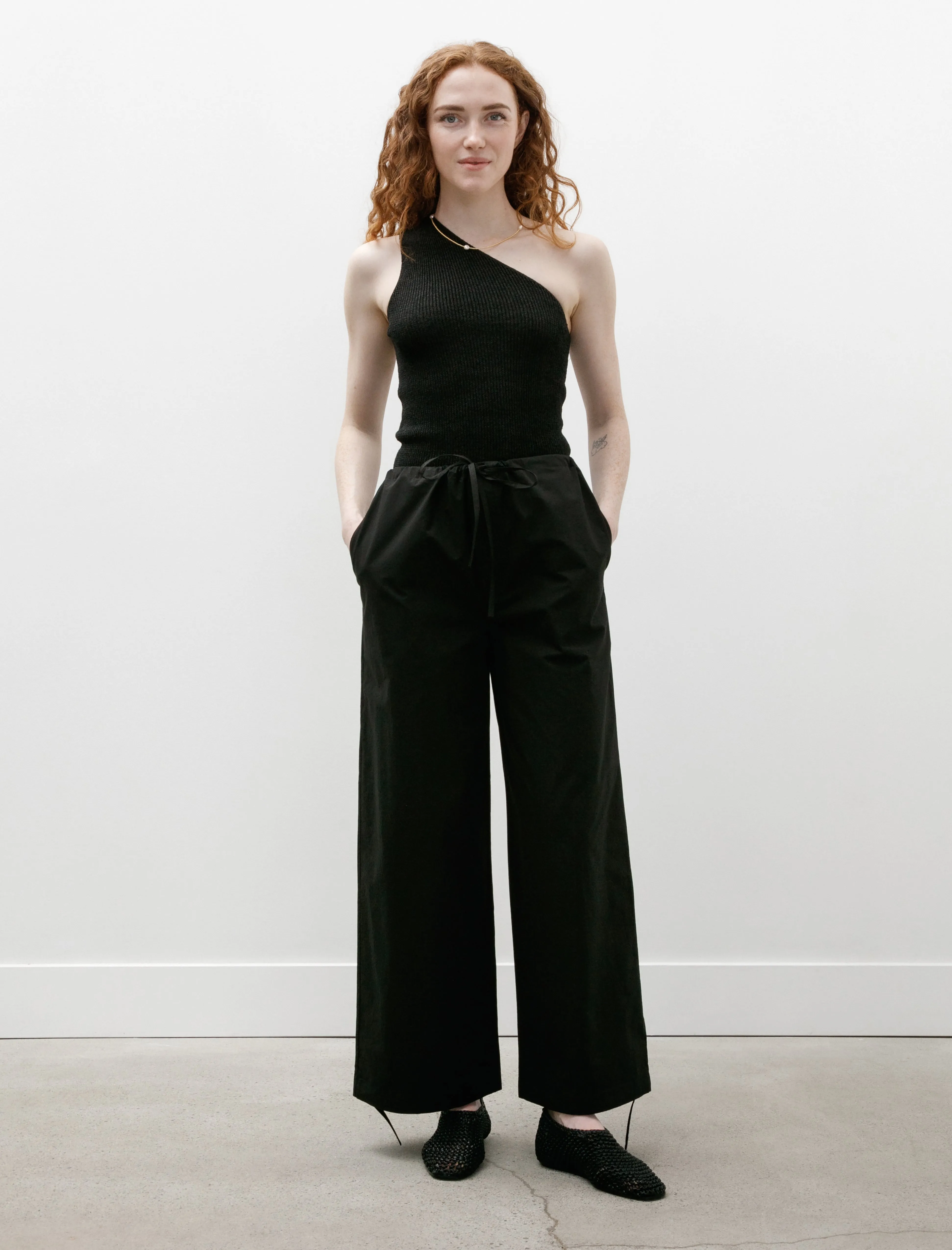 Maxi Large Pants with Drawstrings Black sold by SHOP NEIGHBOR