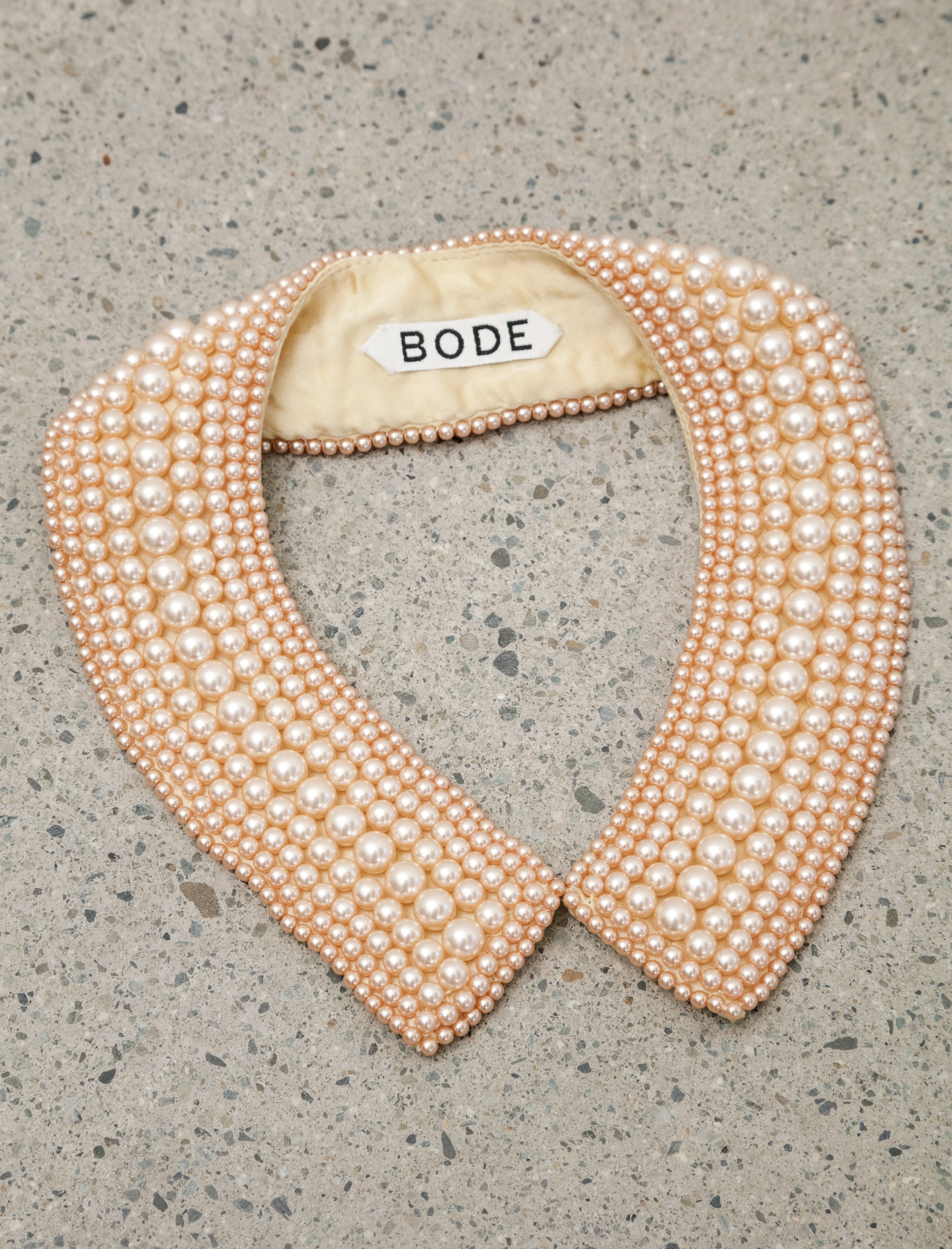Pearl and Silk Collar sold by SHOP NEIGHBOR