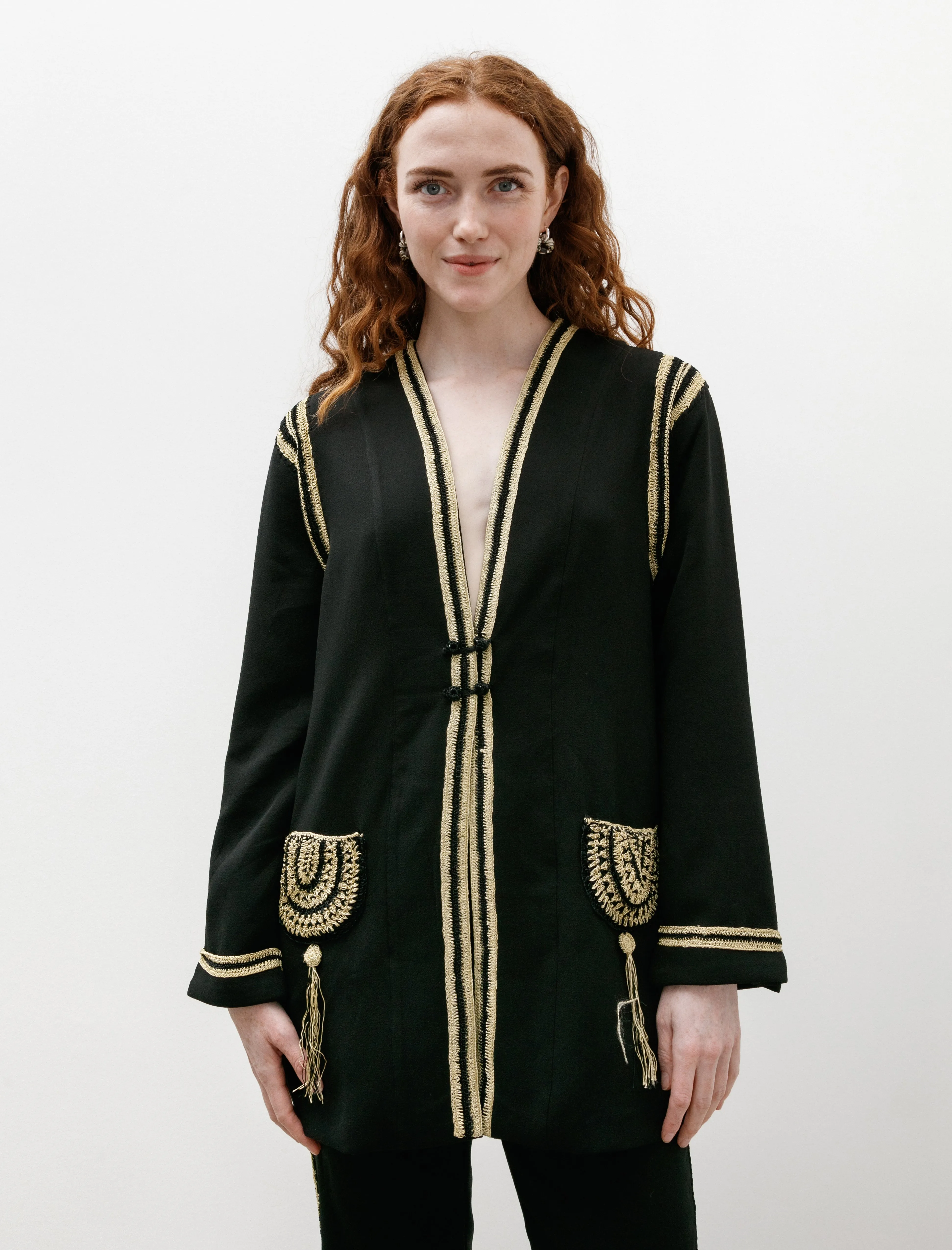 Weedy Crochet Jacket sold by SHOP NEIGHBOR