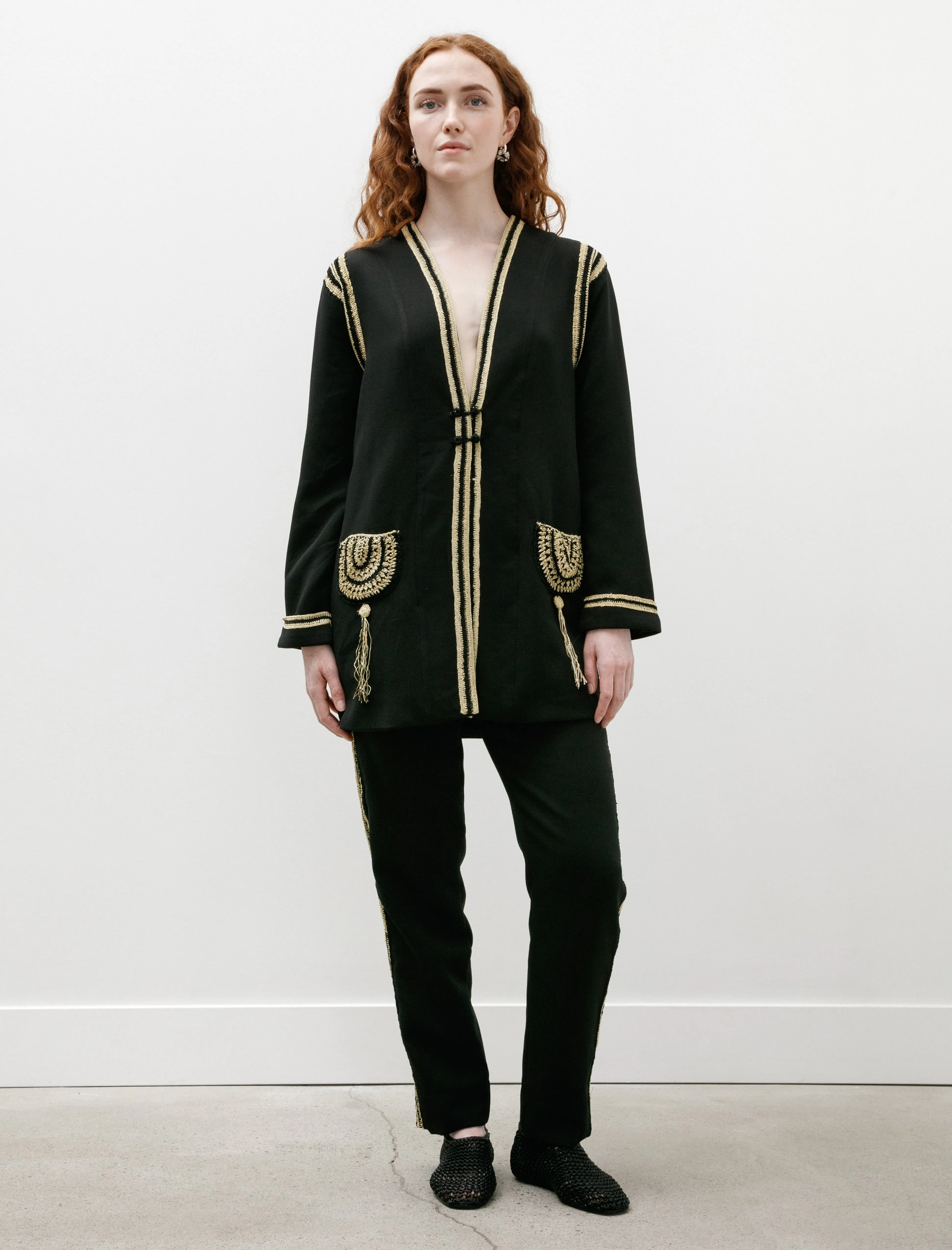 Weedy Crochet Jacket sold by SHOP NEIGHBOR product image thumbnail 5