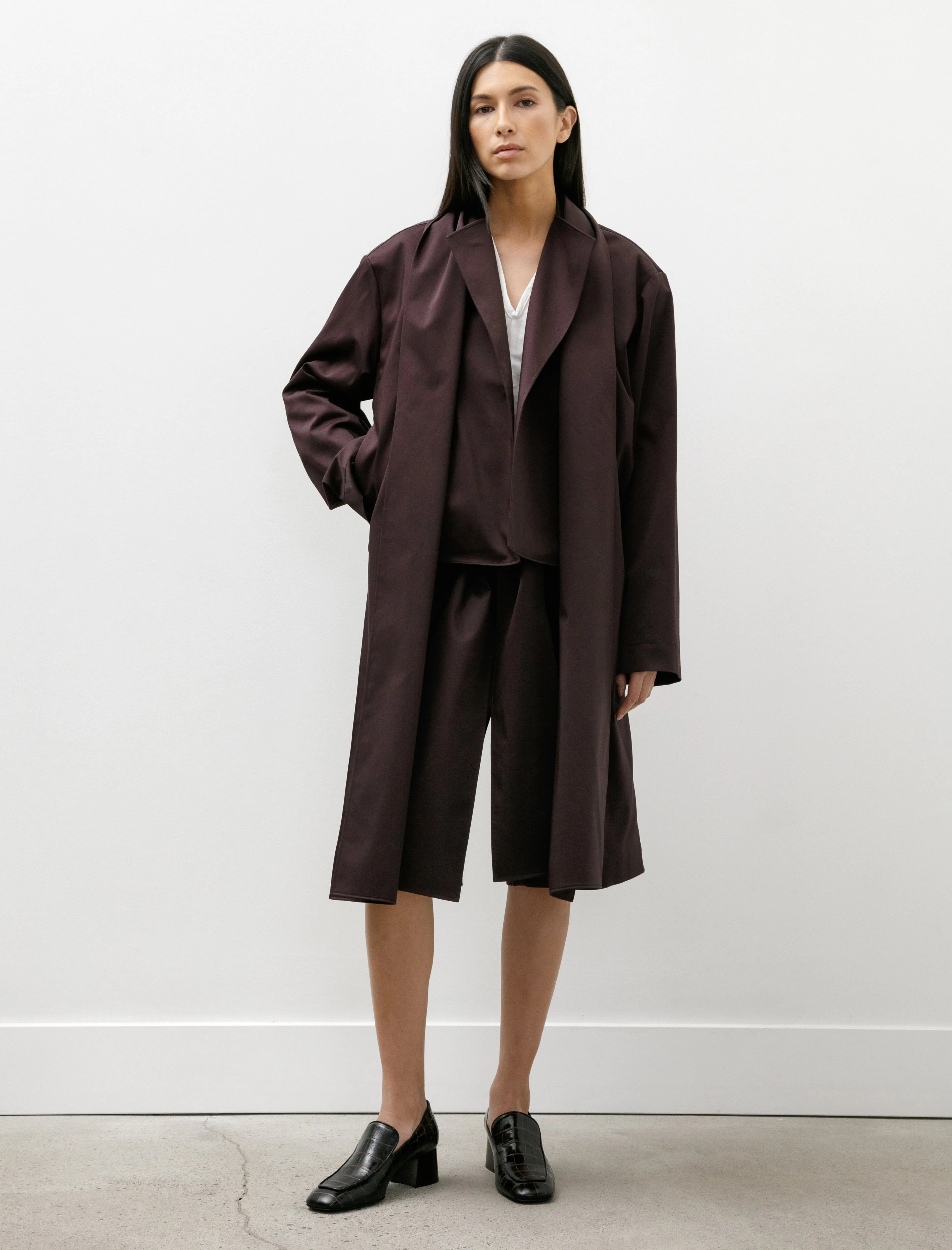 Double Layered Bomber with Ties Brown sold by SHOP NEIGHBOR