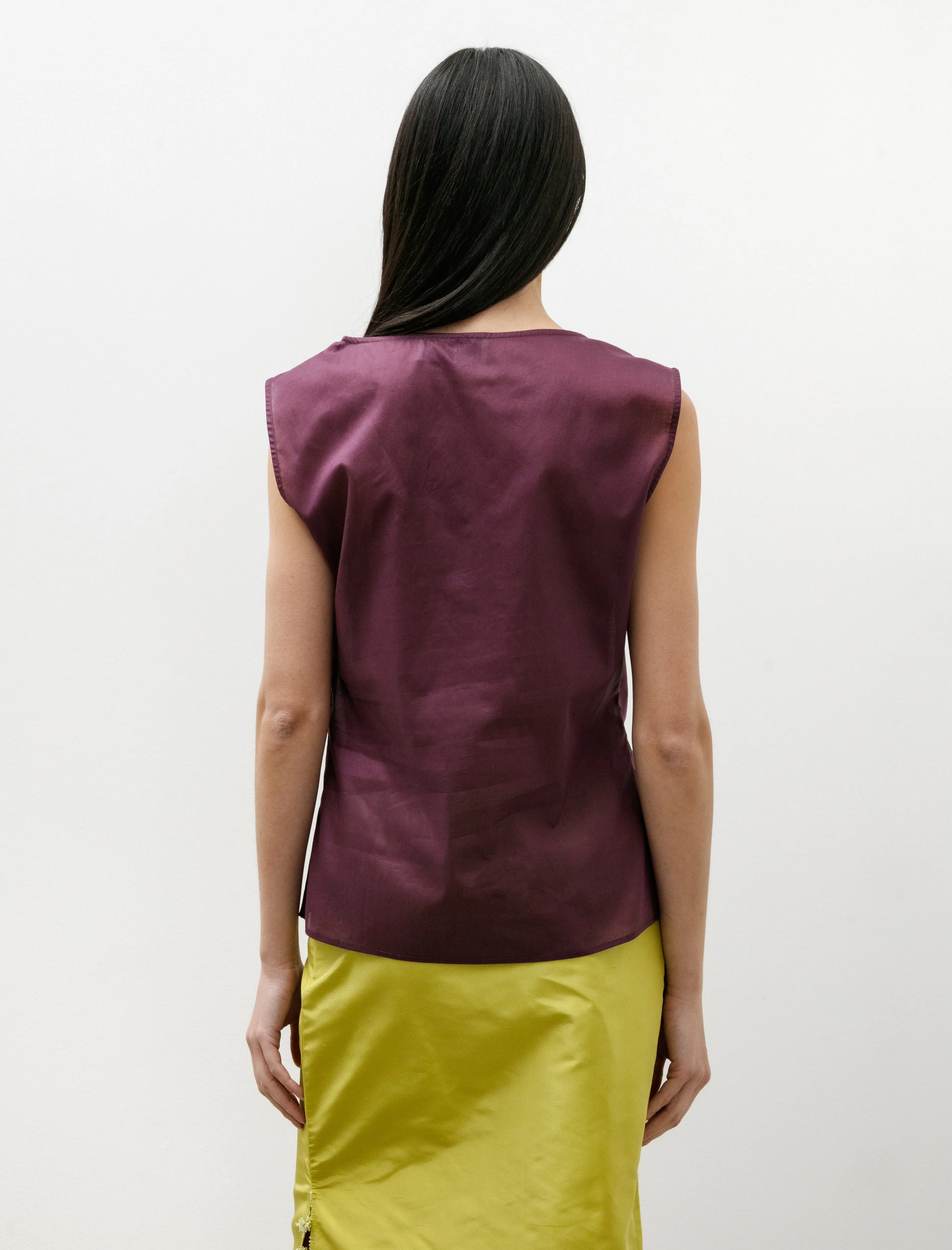 Open Neck Straight Top Plum sold by SHOP NEIGHBOR product image thumbnail 4