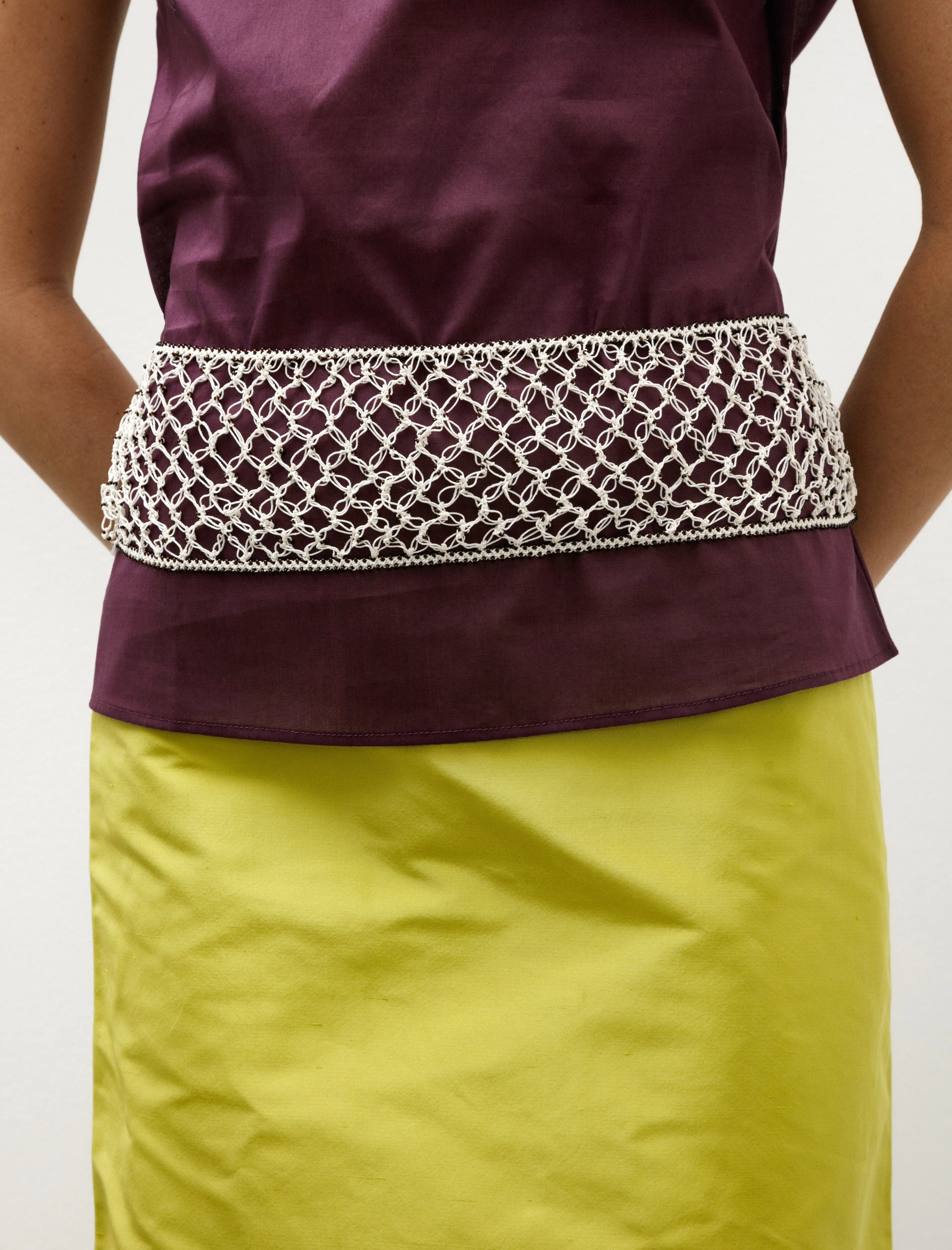 Glass Bead Embroidery Belt sold by SHOP NEIGHBOR product image thumbnail 4