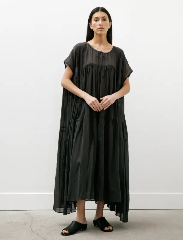 Tier Dress Charcoal made by SHOP NEIGHBOR