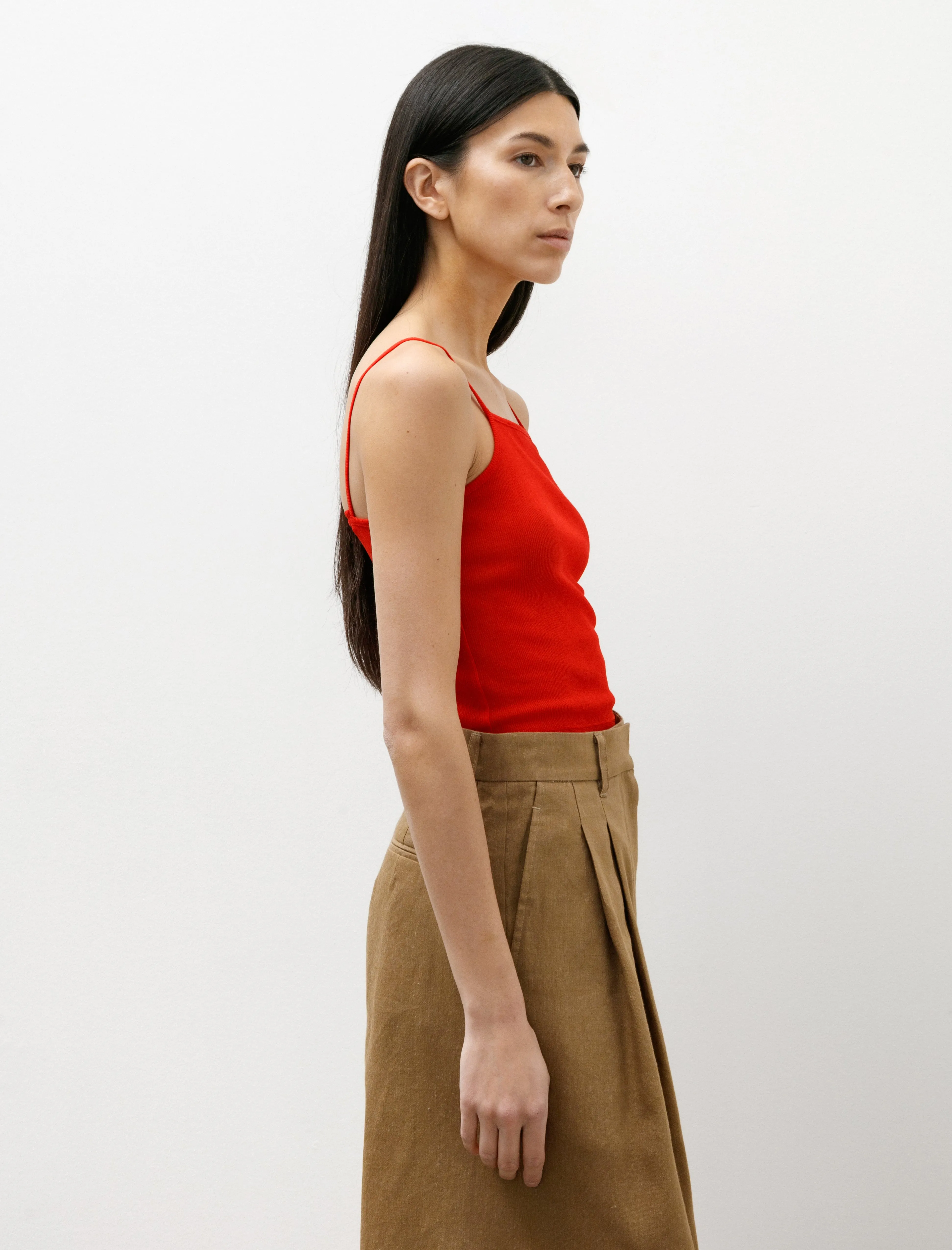 Sheer Rib Camisole Red sold by SHOP NEIGHBOR product image thumbnail 3