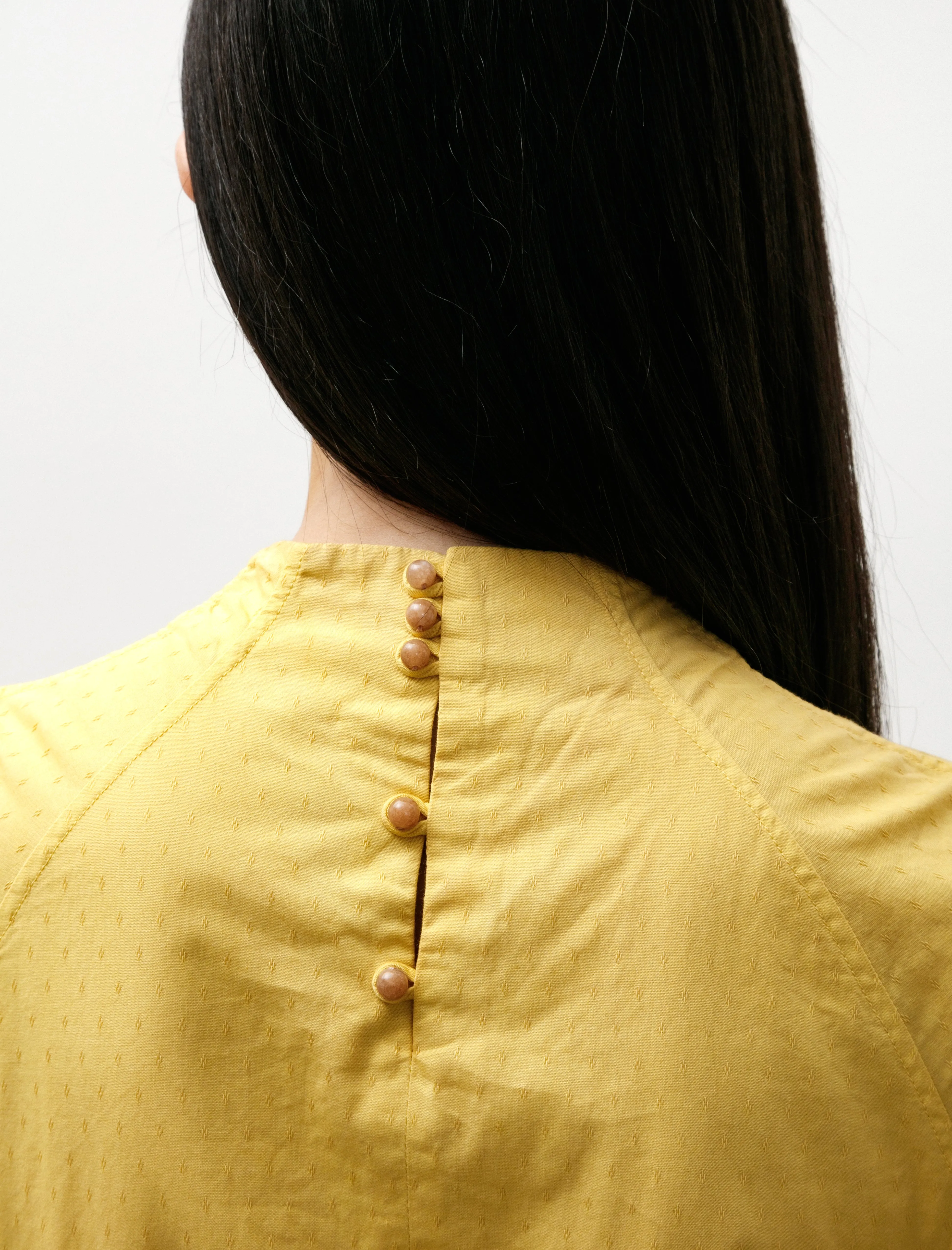 Raglan Gathered Dress Daffodil sold by SHOP NEIGHBOR product image thumbnail 5